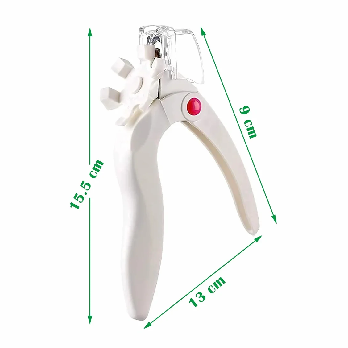 Cortauñas para Uñas Postizas de Gel Profesional con Cuchillas Desmontables - Cortador de Tips Uñas de Acrílicas Herramientas Manicura