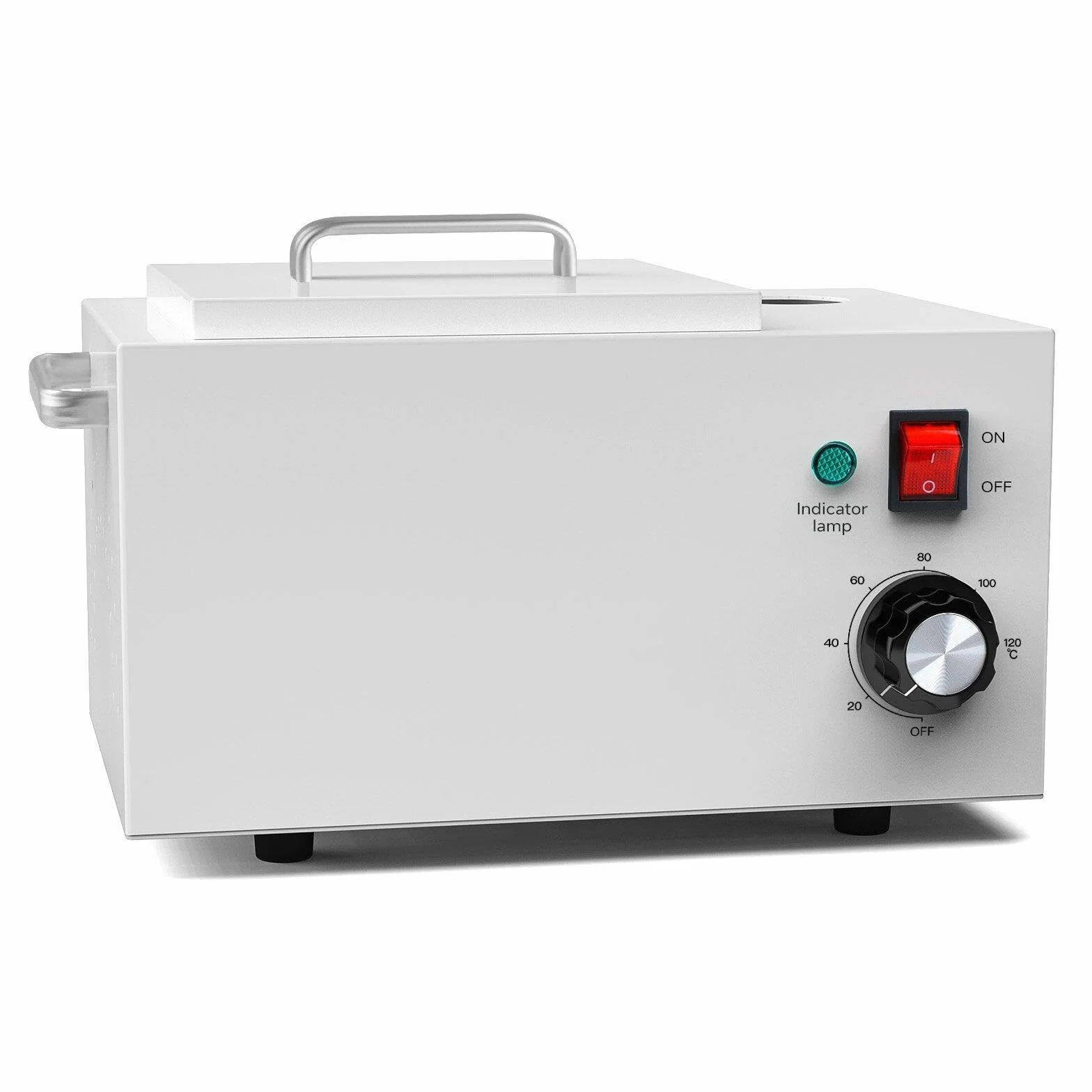Amagogo Máquina calentadora de eléctrica, equipo de belleza de la piel, calentador de Metal de 2,5 L para depilación, olla de cera profesional para