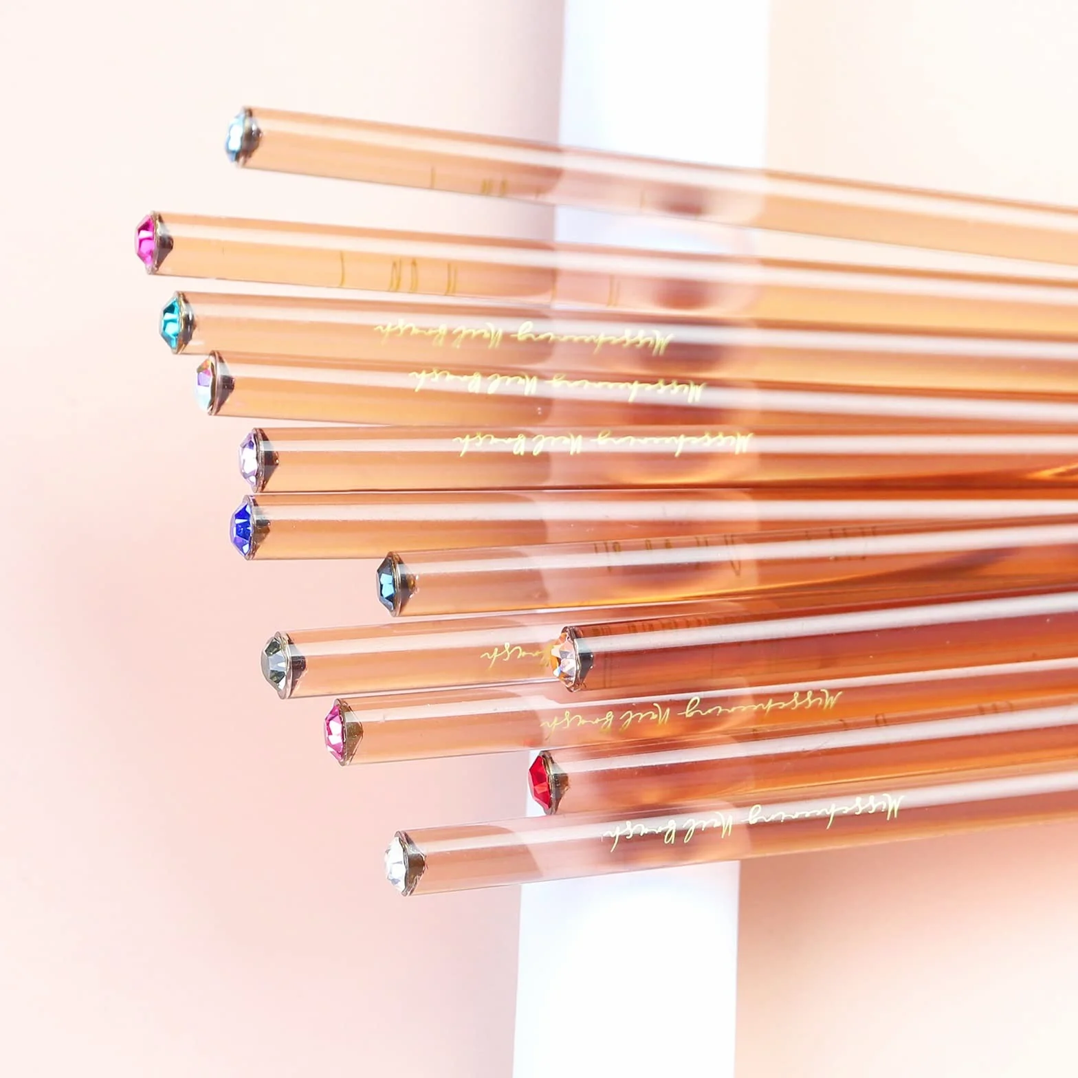 Pinceles para pintar al óleo, juego de pinceles para diseño de varilla Tawny acrílica para decoración de uñas, pluma de dibujo para tallar de cristal, pinceles para pintar en gel de fototerapia, her