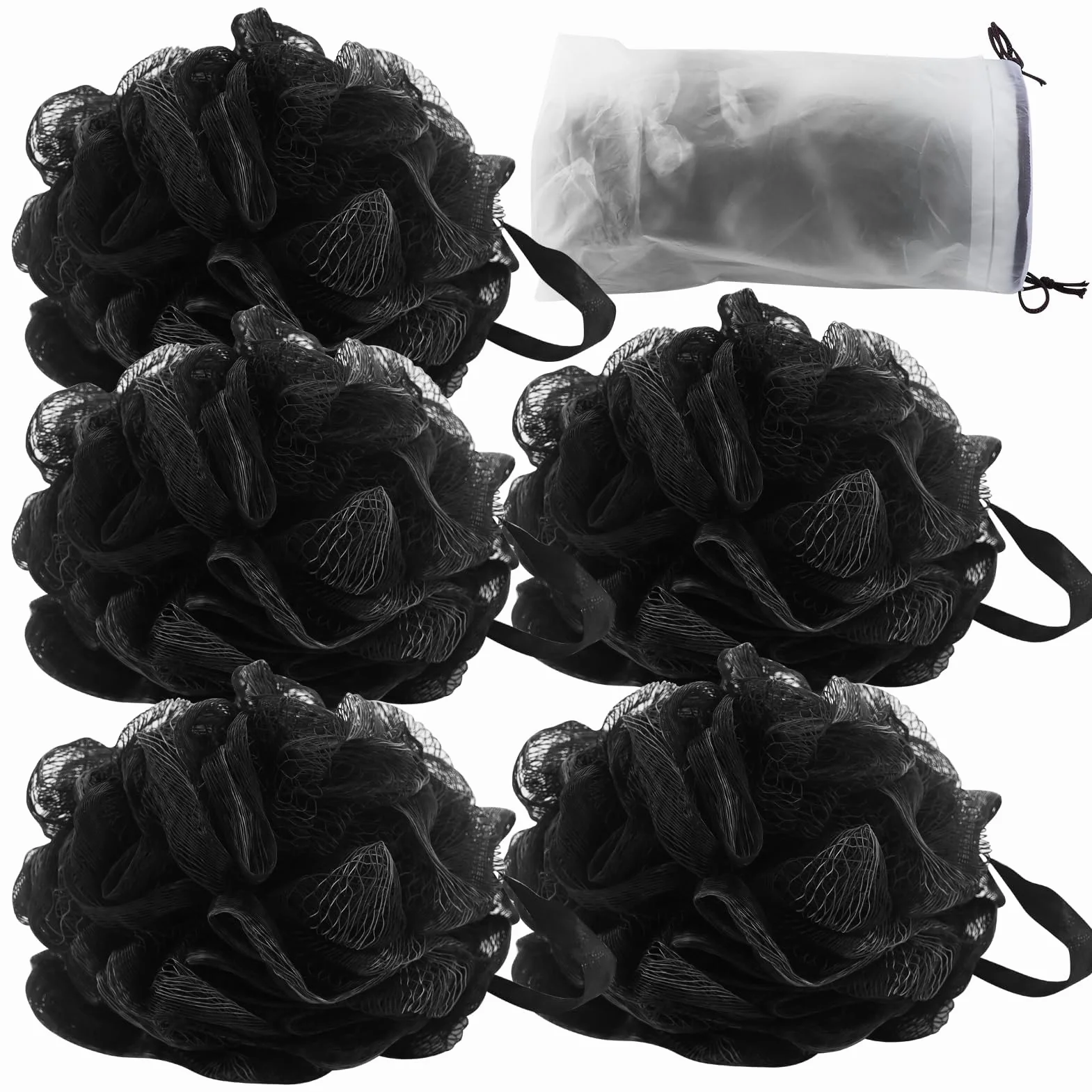 Esponjas de baño luffa cepillo pack 5