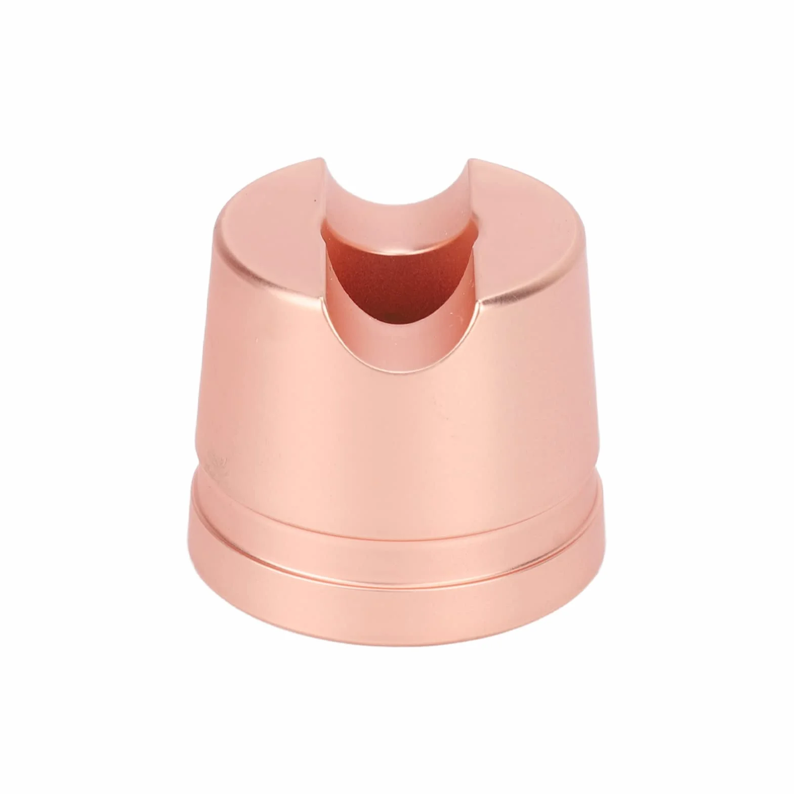 Maquinilla de Afeitar Doble de Seguridad de Aleación de Zinc y Latón para Hombres con Base de Almacenamiento (Cobre)
