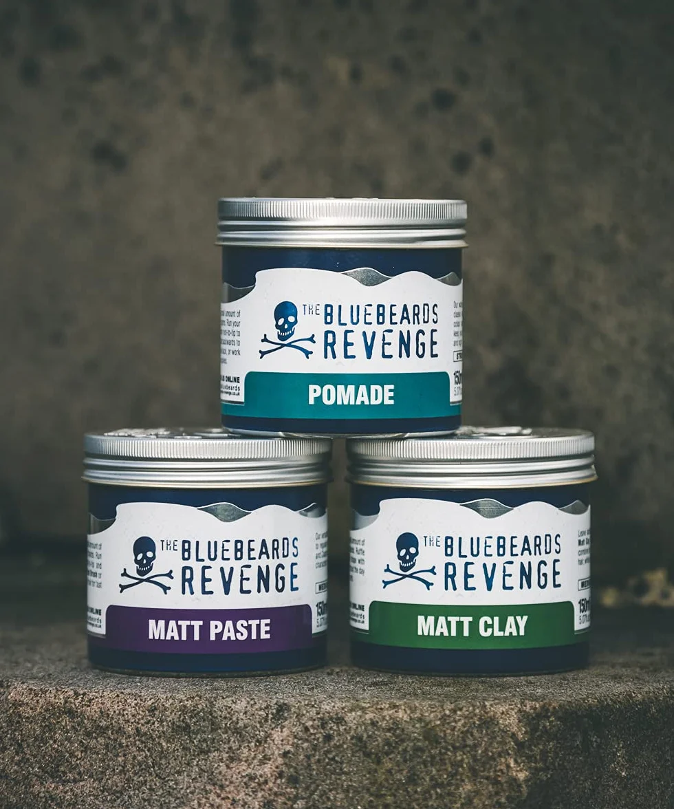 The Bluebeards Revenge Texturising Hair Styling Matt Clay For Men 150ml