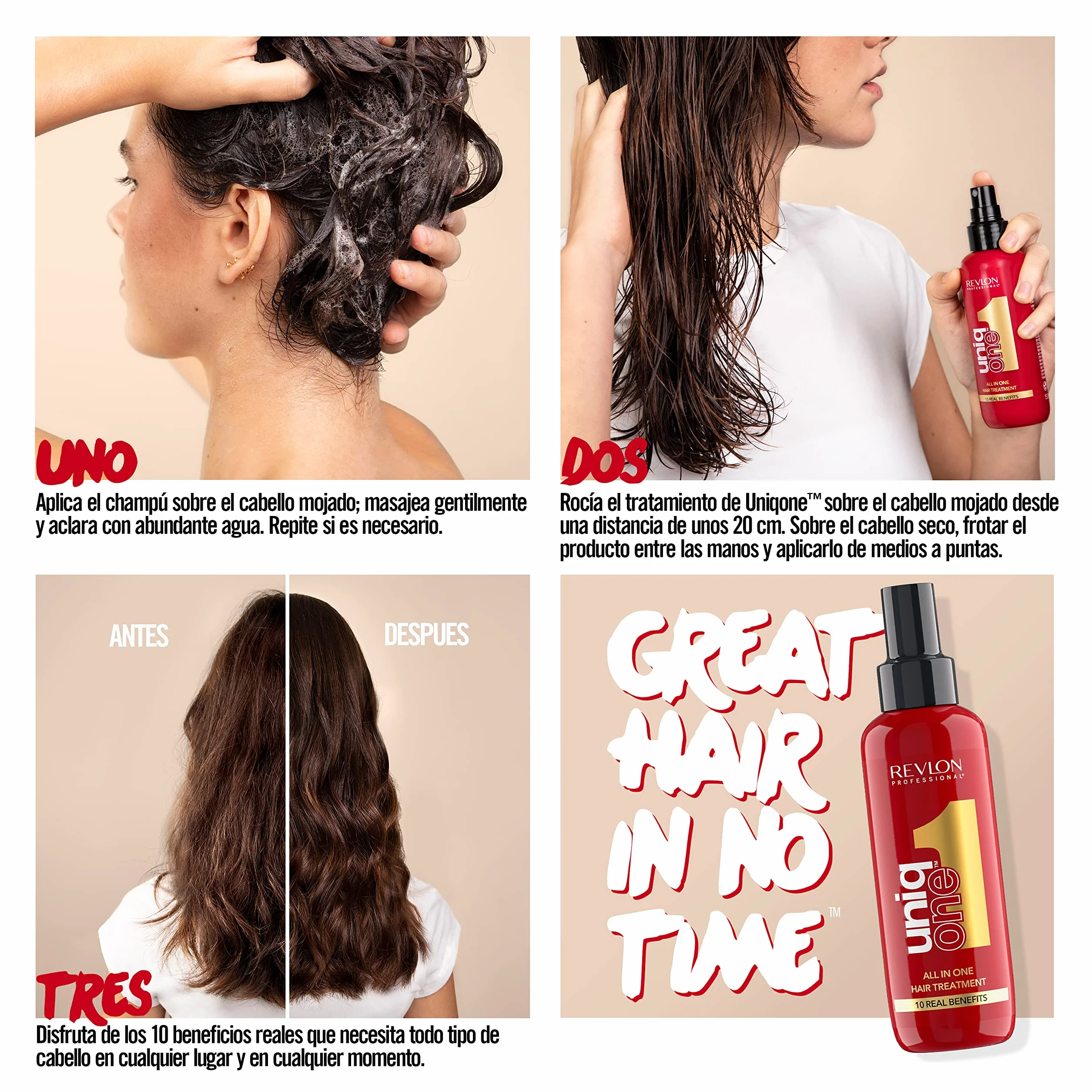 REVLON PROFESSIONAL UniqOne All in One Protector Térmico Pelo 150 ml