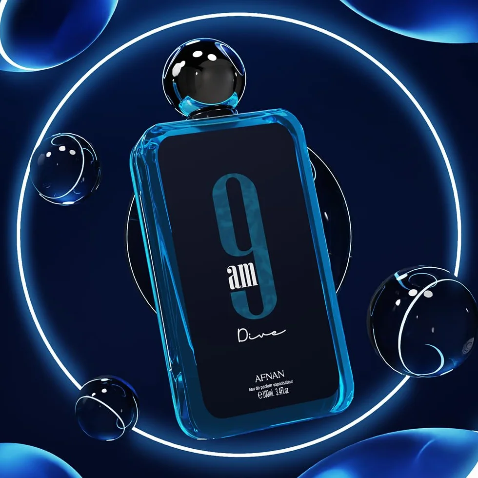 Afnan 9 am Dive Eau de Parfum unisex 100 ml EDP, Parfum, Hombre, Regalo