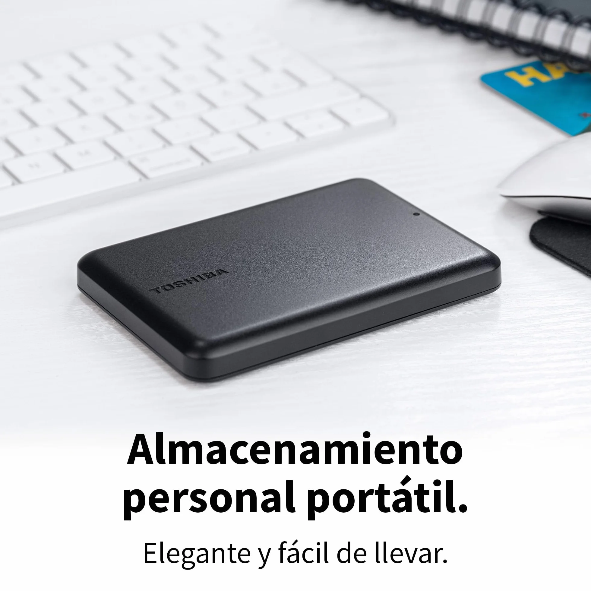Toshiba Canvio Partner 2TB Disco Duro Externo Portátil 2,5'' USB 3.2