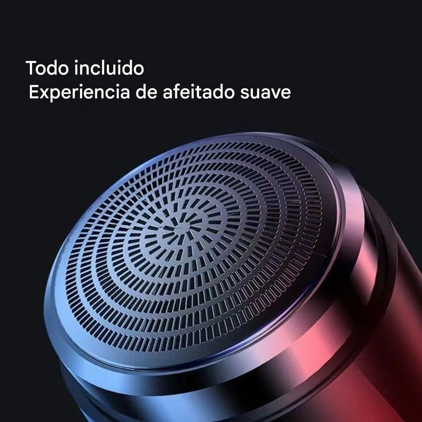 Mini Afeitadora Eléctrica Portátil Recargable para Hombre