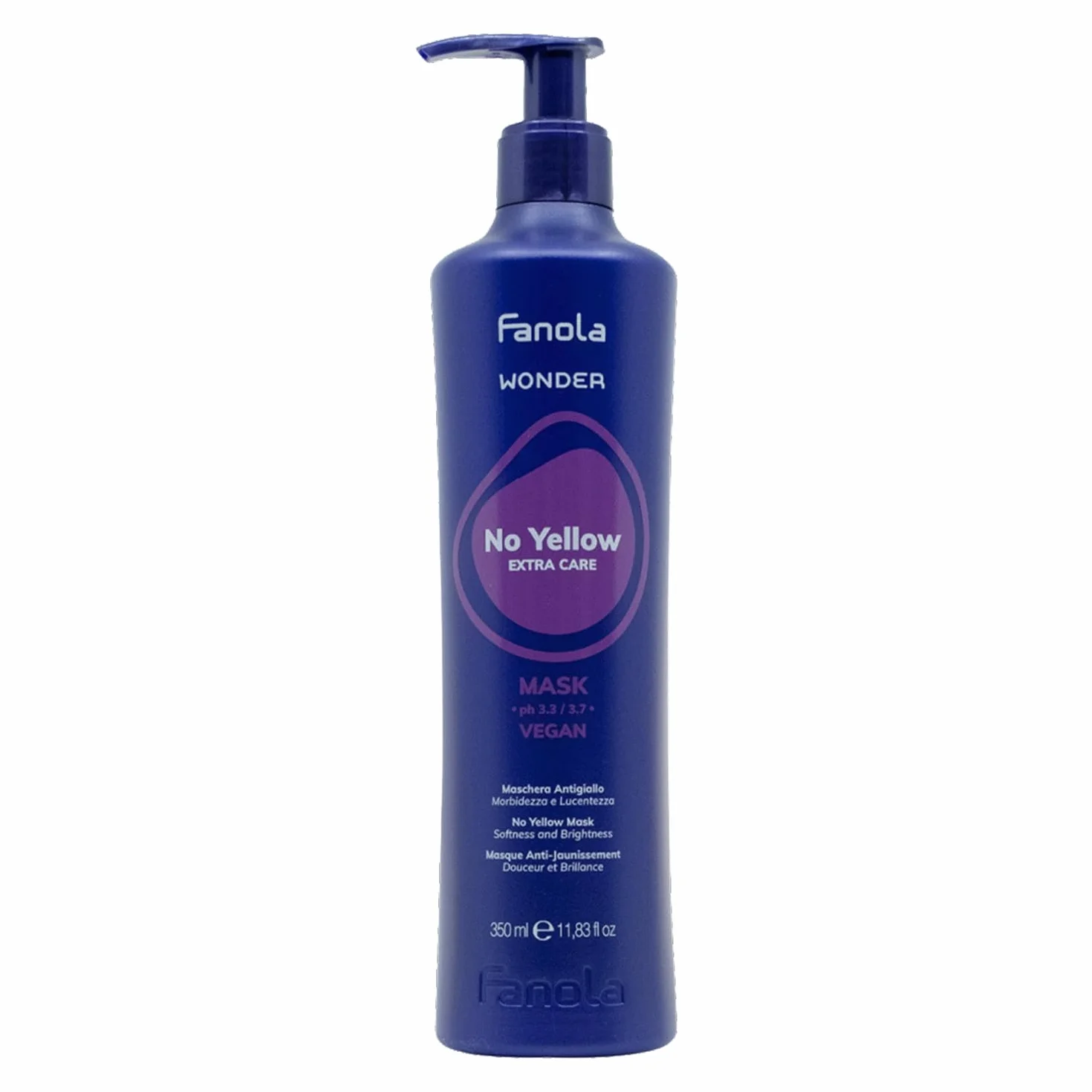 Fanola Wonder Mask No Yellow Extra Care Mascarilla Anti-Amarilleo 350 ml