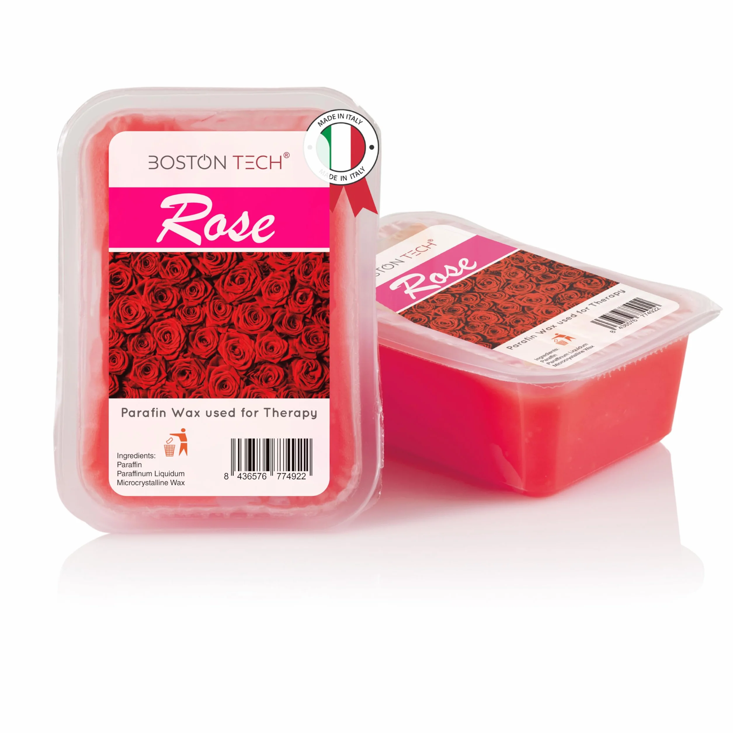 Boston Tech Parafina para Manos y Pies 2 bloques 450g Tratamiento Antioxidante Hidratante Profesional