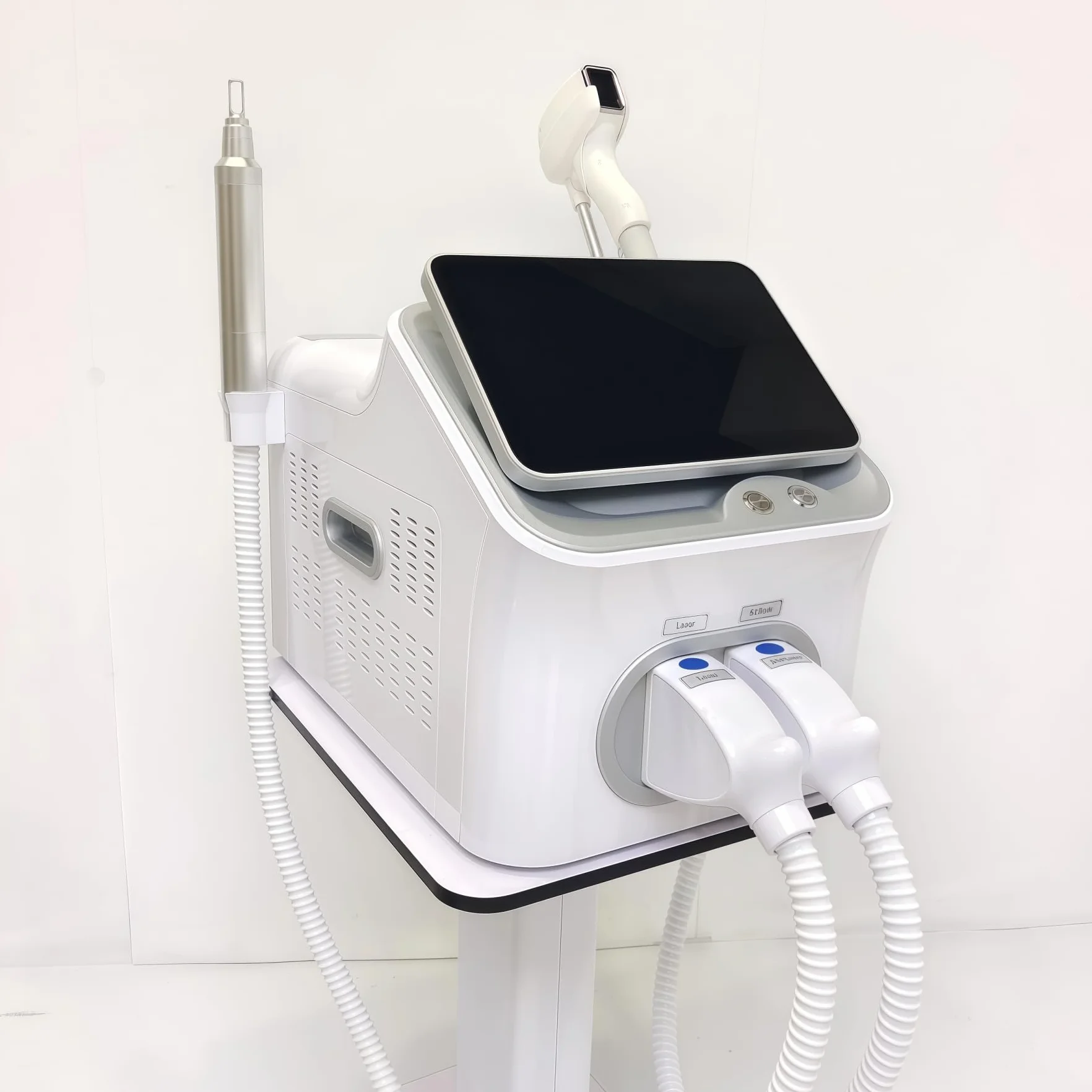 Máquina de depilación láser picosegundo y diodos dos en uno de alta potencia para eliminación permanente