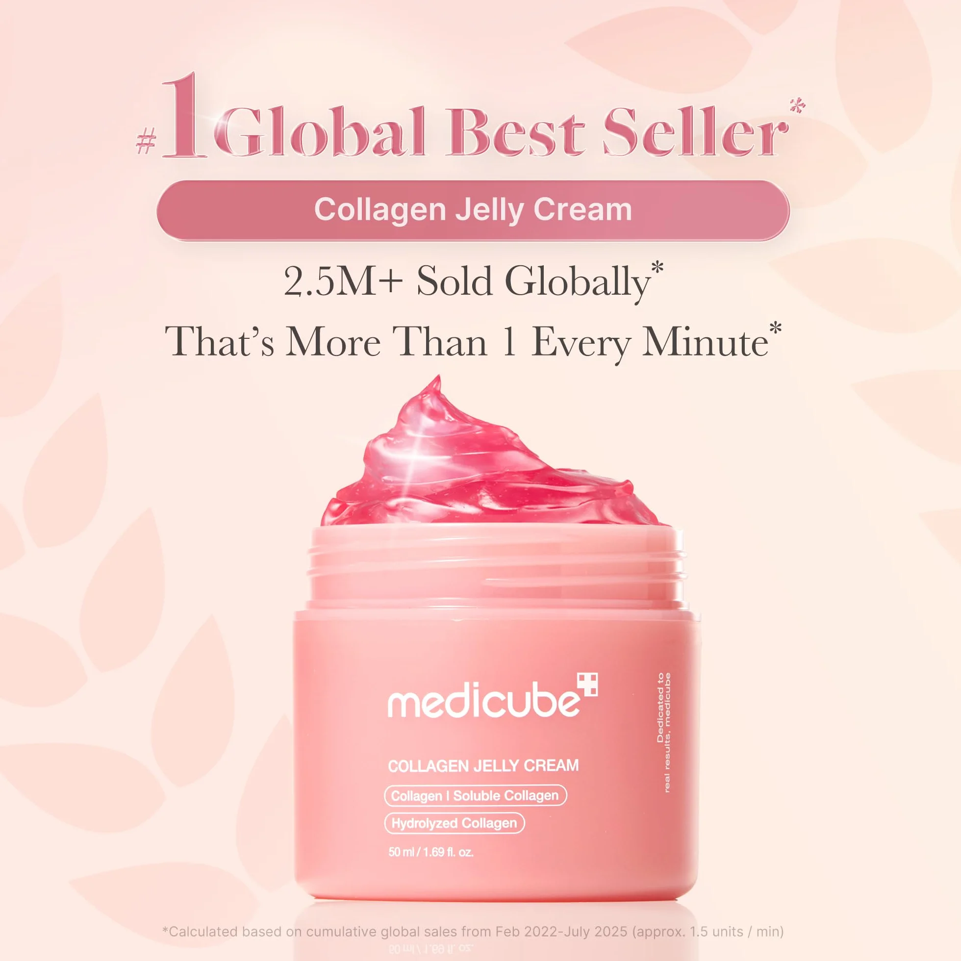Medicube Crema De Gelatina De Colágeno, Niacinamida Y Colágeno Hidrolizado Liofilizado, 1.69 Onzas Líquidas