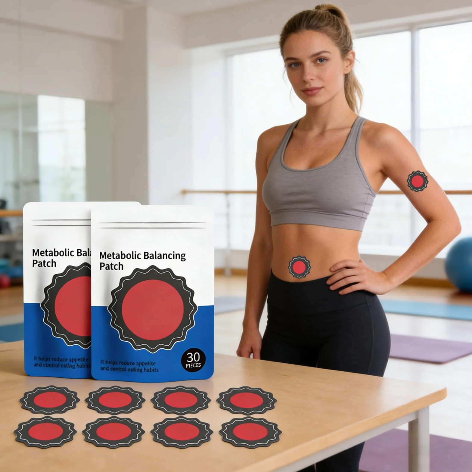 Parches Adelgazantes Slim Patch Moringa Berberina 90 Piezas