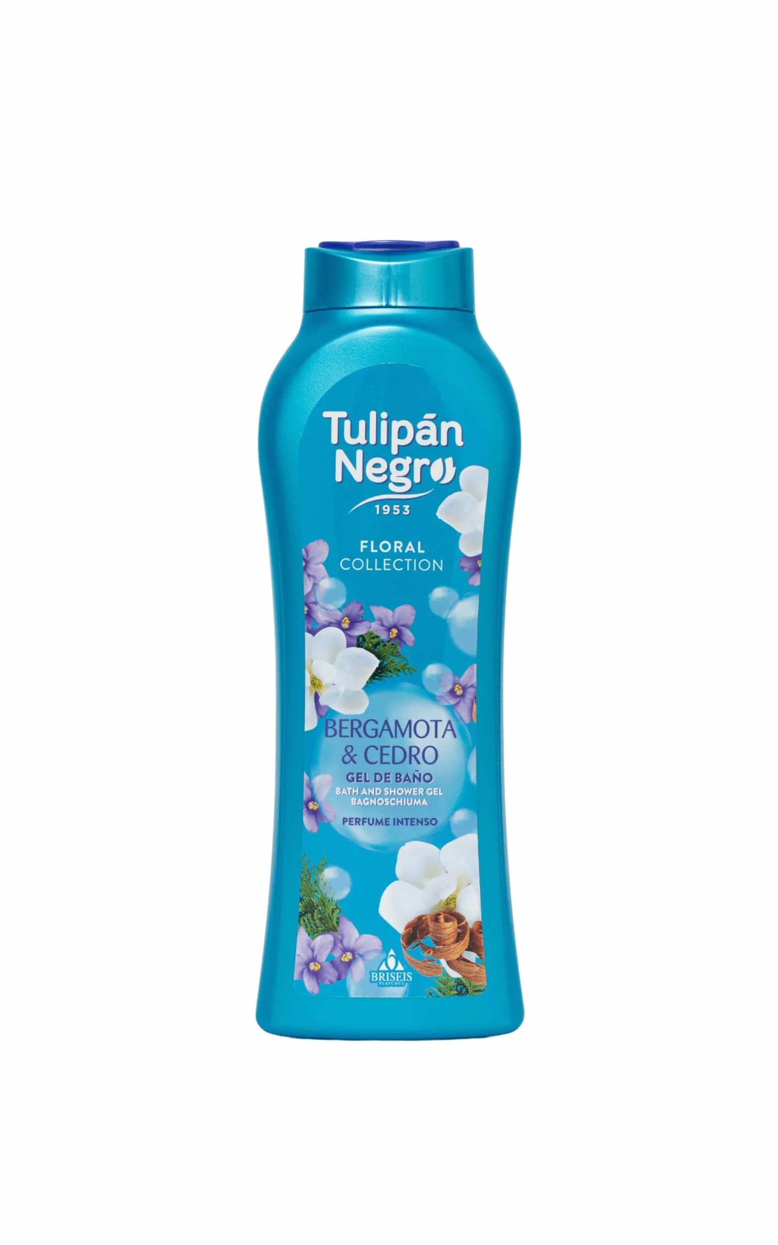 Tulipán Negro Gel de Baño Bergamota & Cedro Hidratante 650 ml