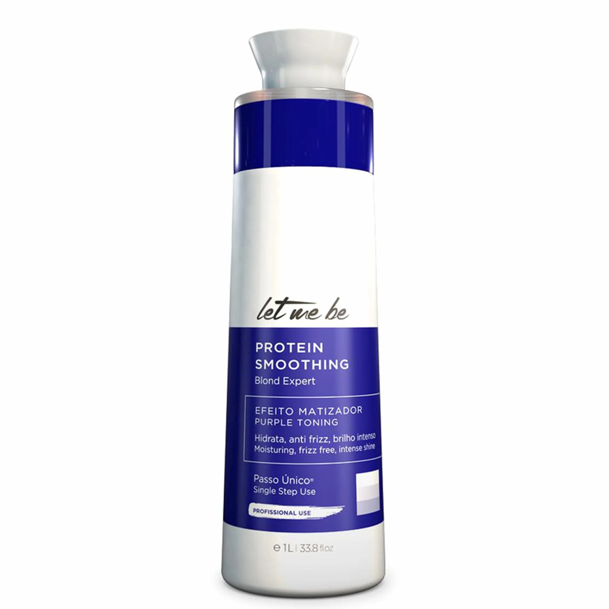 Protein Smoothing Blond Expert Alisado Brasileño Orgánico Sin Formol 1L para Cabellos Rubios