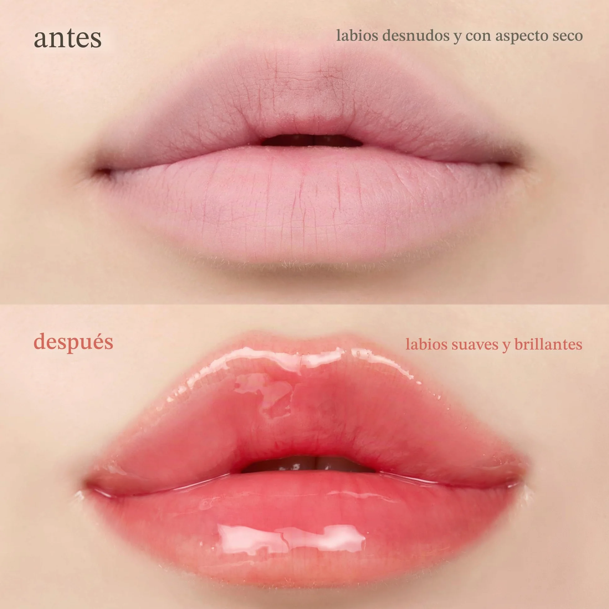 NOONI Aceite de labios coreano Appleberry Tinte de labios duradero hidratante resistente al agua 0,12 fl oz