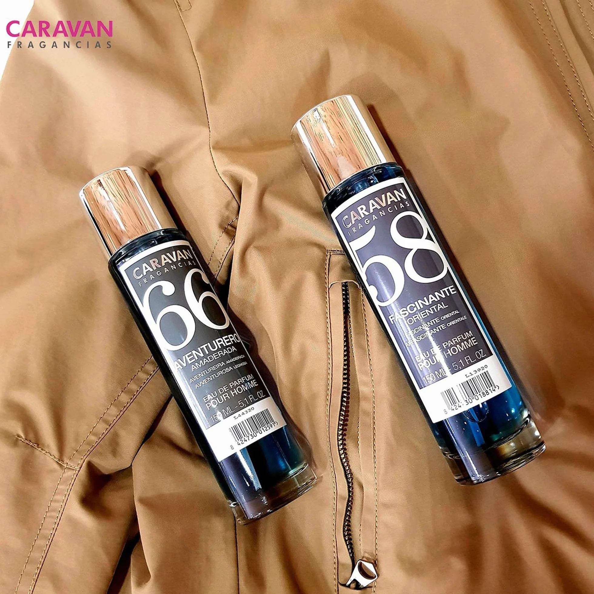 Caravan perfume de hombre Nº58, Set de 6x 150ml