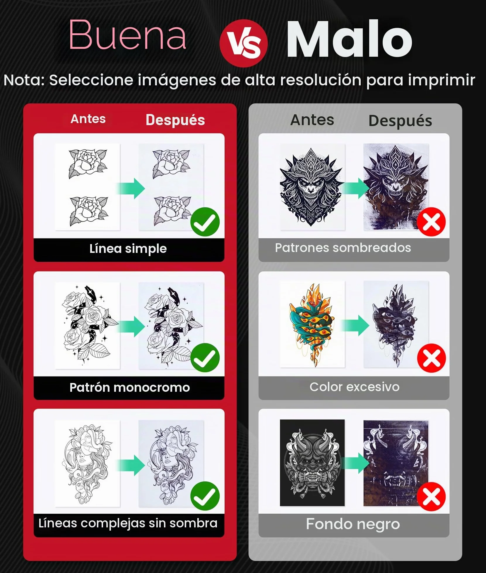 Phomemo M08F Impresora Tattoo Termocopiadora Impresora Máquinas de Tatuaje con 10pcs Termocopiadora Tatuaje Papel de Tatuaje Compatible con Teléfono Tablet PC para Artistas y Principiantes, Negro