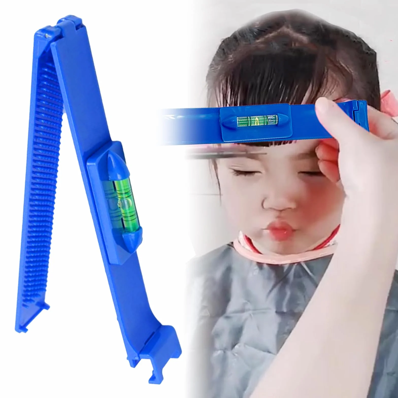 Cortar Flequillo Recto 6pcs Herramientas Para Cortar El Pelo Clip Ayuda Recortadora Casera Bricolaje
