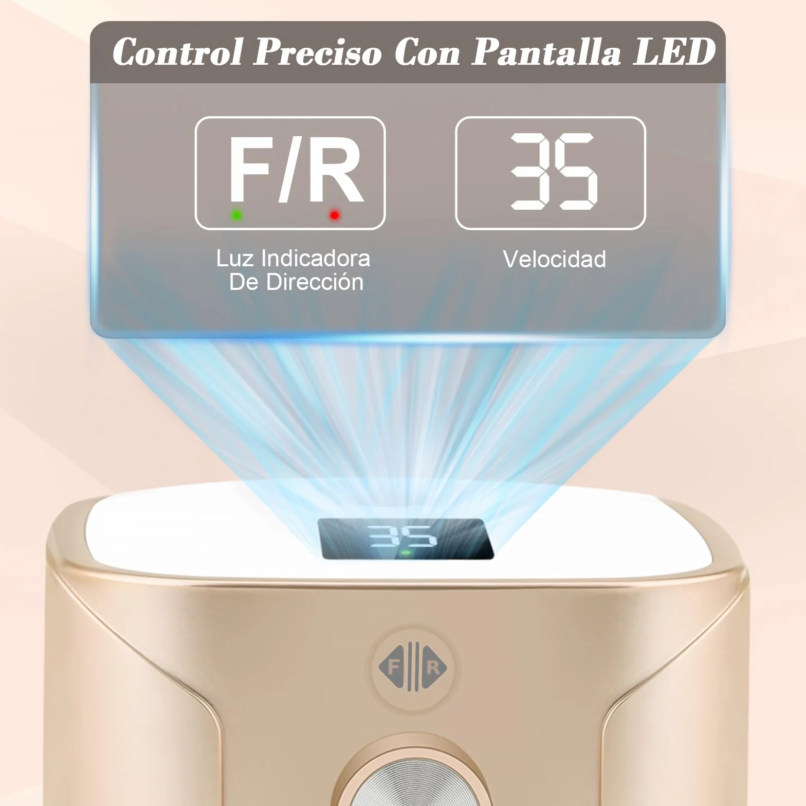 Kredioo Torno para Uñas Profesional 35000 RPM, Pulidor Uñas, Lima Electrica, Nail Drill, Set Manicura y Pedicura Electrico, Kit 11 Fresas Brocas, LED Tátil, Quitar Acrílico Gel/Esmalte/Callos, Oro
