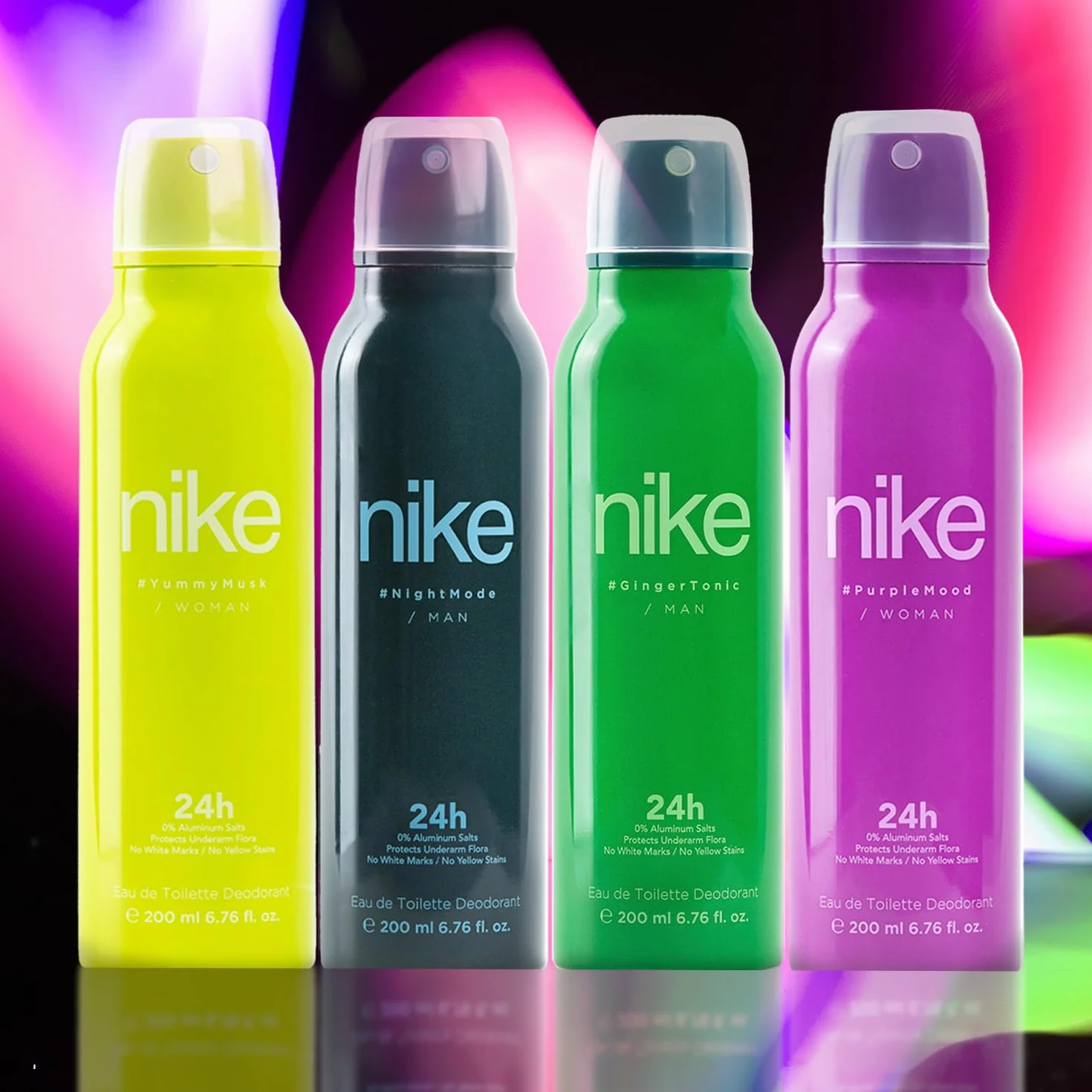 NIKE Colonia 100 ml + Desodorante en Spray 200 ml Estuche de Regalo Hombre Eau de Toilette Natural Masculina Aroma Frutal Amaderado