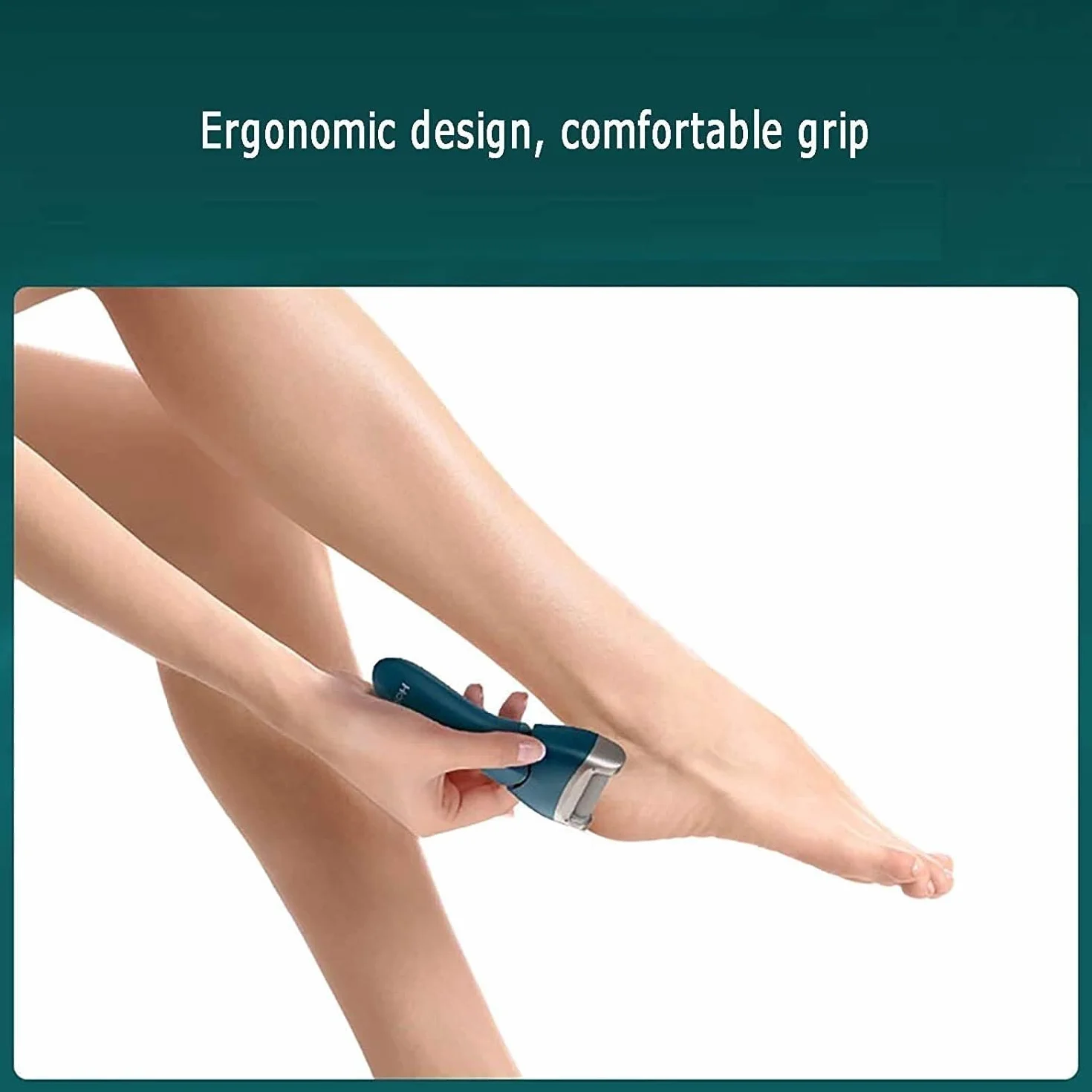Depurador de pies, removedor de Callos eléctrico, Herramientas de pedicura Recargables, Kit de Callos electrónico para Talones agrietados y Piel Muerta, Alimentado por batería