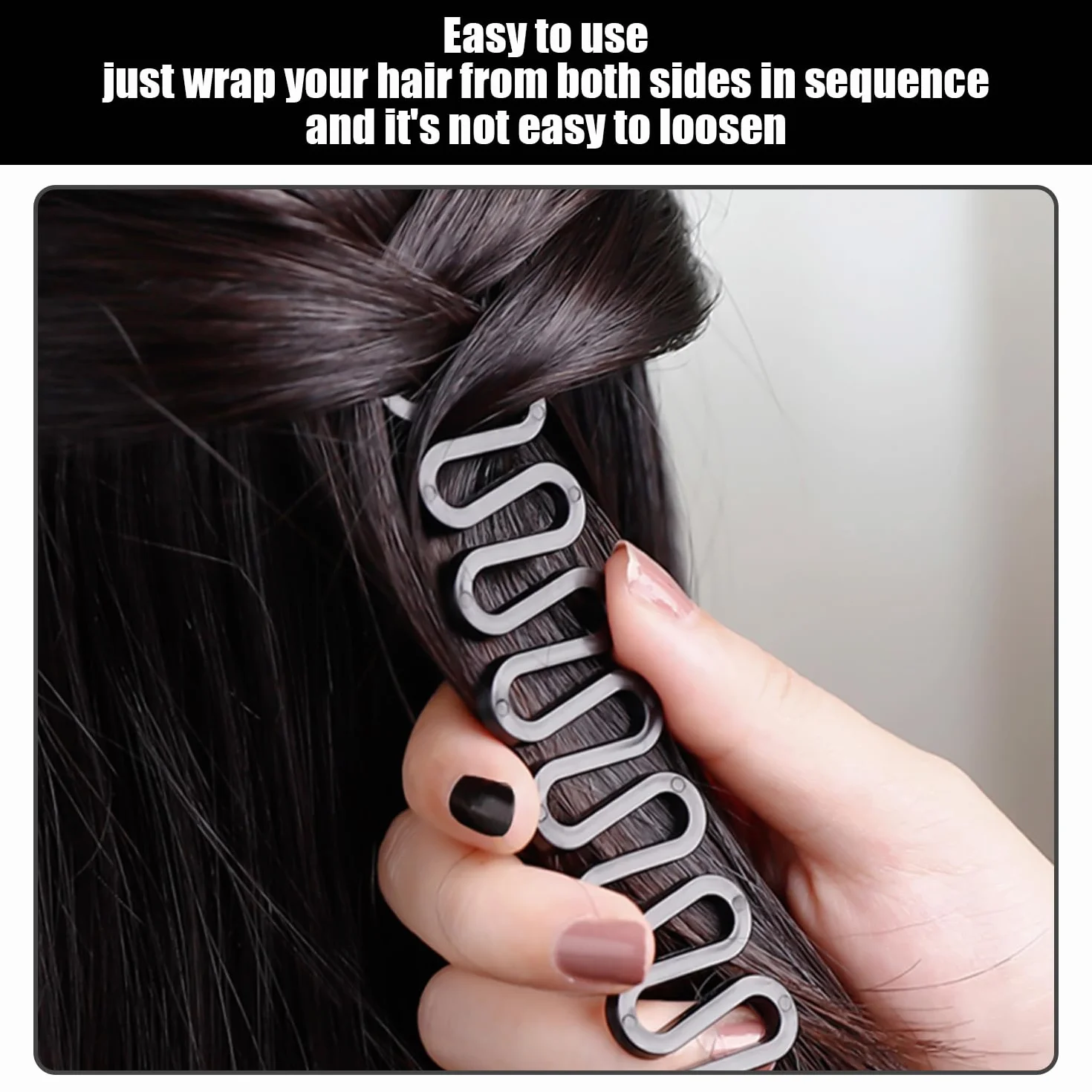 Juego de Herramientas para Trenzar el Cabello, 3 Trenzadores en Espiga, Peine y 2 Extractores