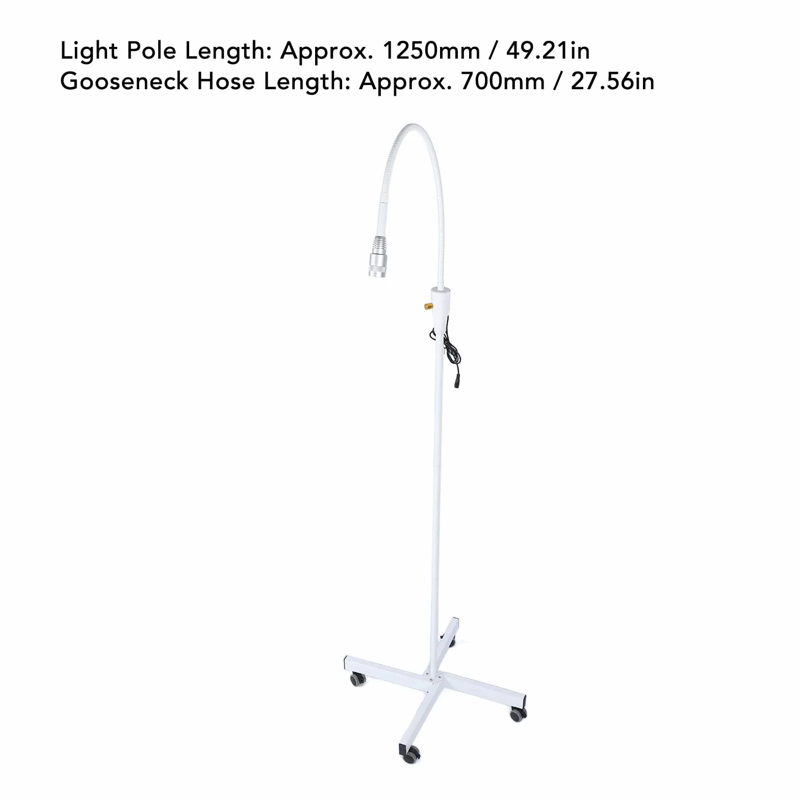 Lámpara de Extensión de Pestañas, Fácil de Mover de 100 a 240 V Pestañas La Lámpara LED Profesional LED Profesional con un Control de Pedal para el Pegamento Curativo (Enchufe de la UE 100-240V)