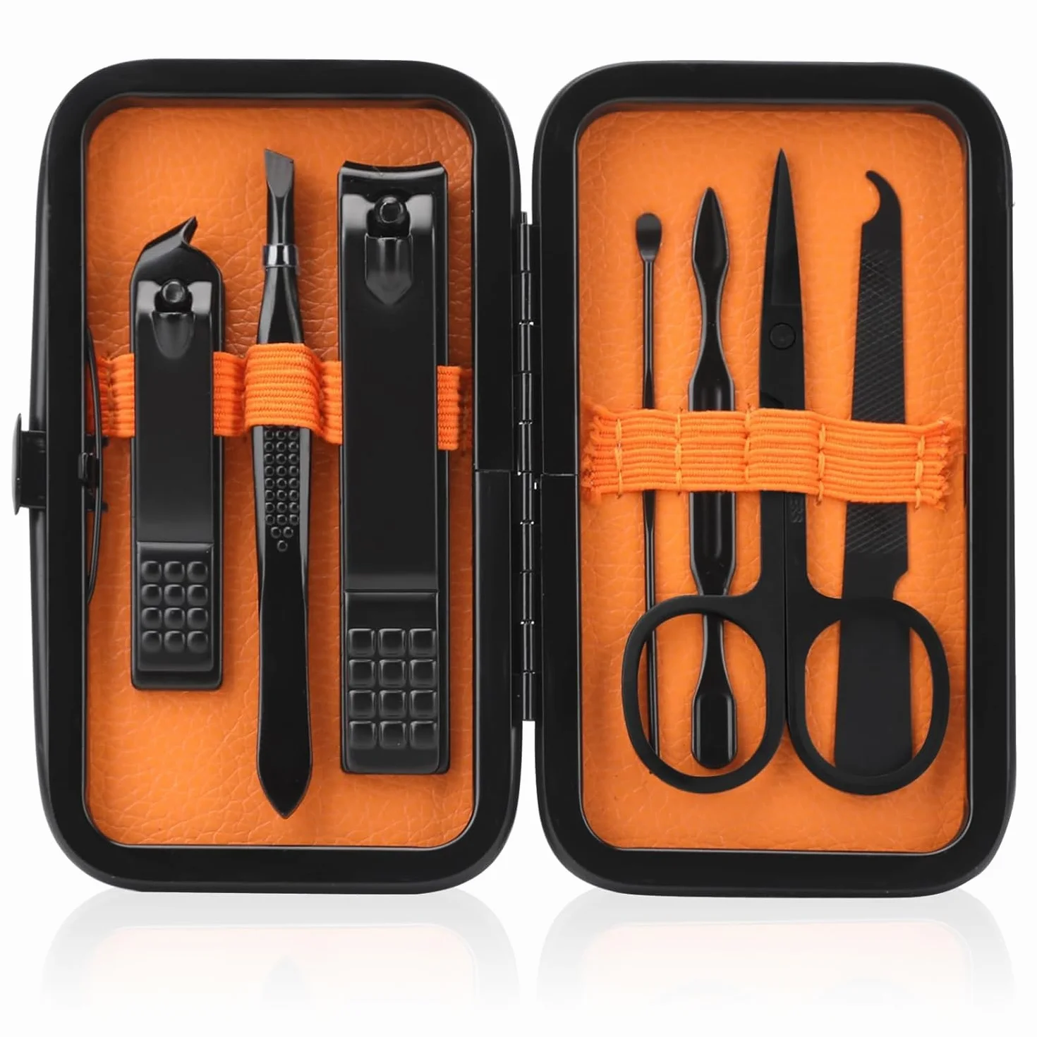 Set de manicura para hombres Cortauñas Kit de pedicura Cuidado de uñas