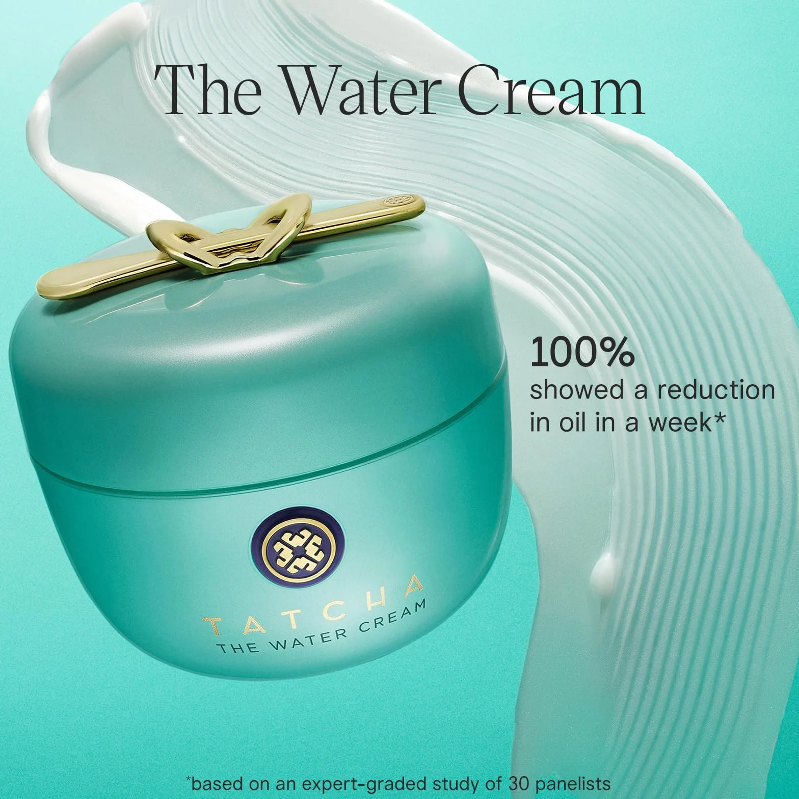 Tatcha Crema con base de agua para poros y sequedad, rosa, té verde, 50 ml