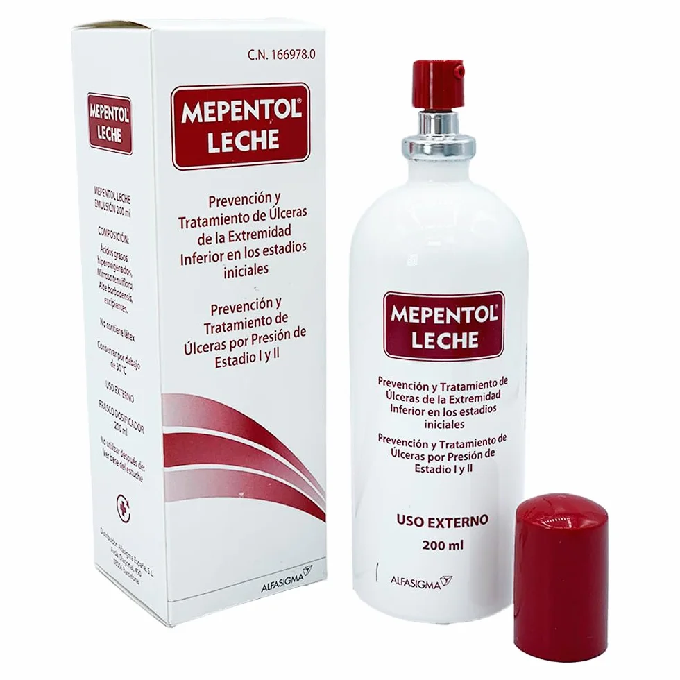 Mepentol Leche Emulsión Para Úlceras 200 ml