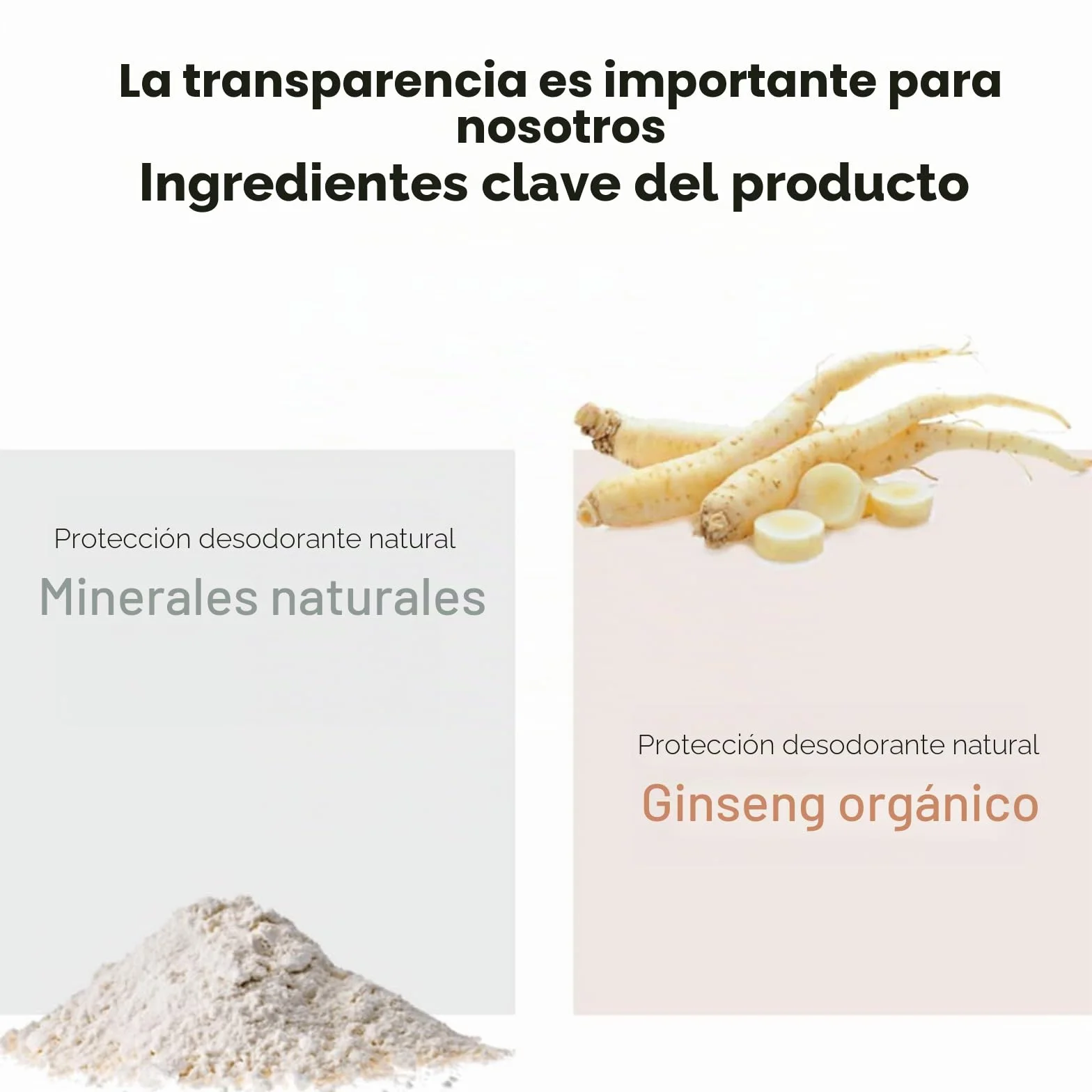 lavera Crema desodorante natural fuerte vegana ginseng orgánico minerales sin aluminio 48 horas protección 50 ml