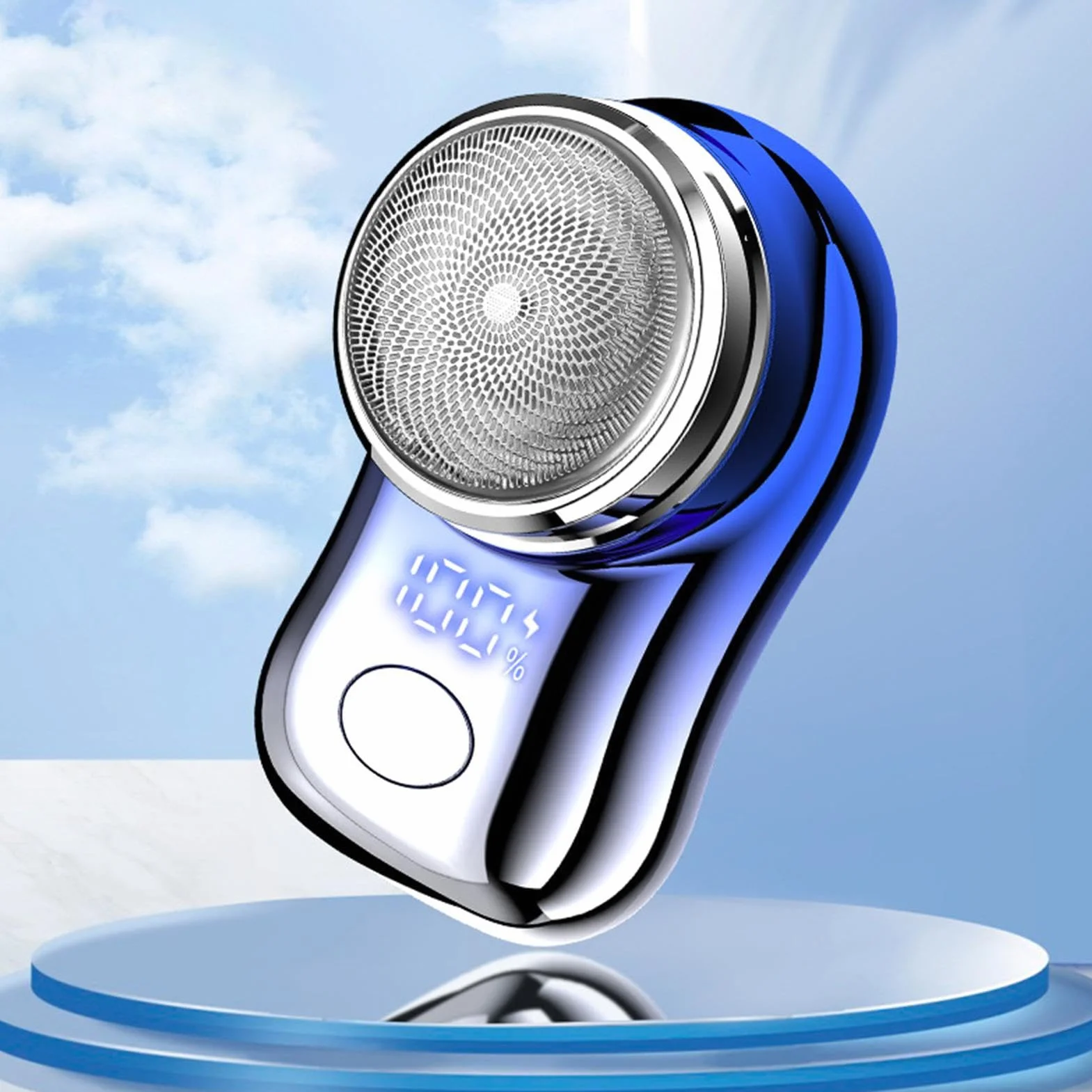 Razor Portátil - Raszor Eléctrica Portátil - Control De Tocador De Formato De Viaje | De Higiene Masculina Con Mini Hombres De Afeitar Eléctricos De Alta Potencia, Mini Storm Raazor Para Hombres