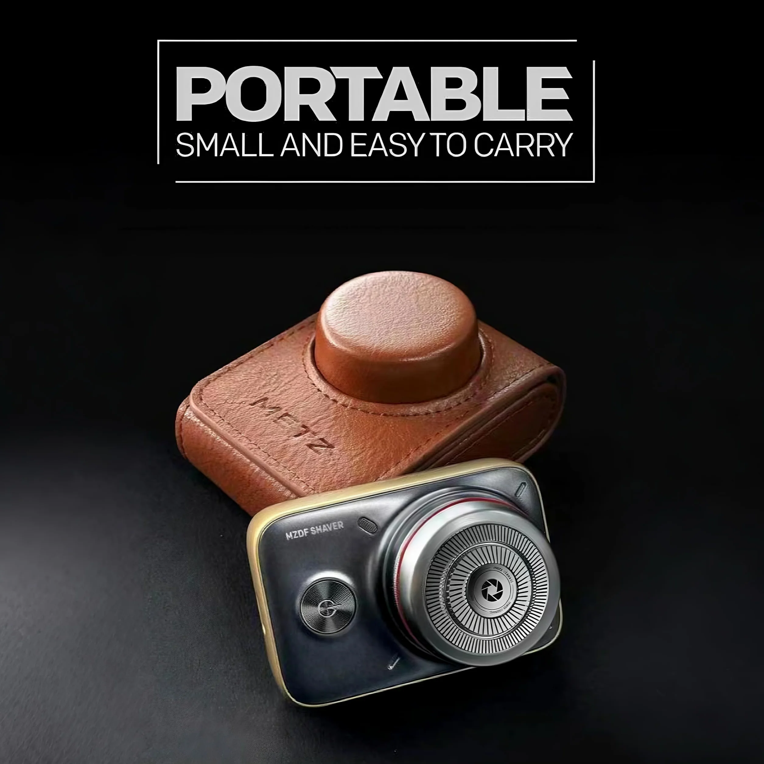 Skyworth Metz Camerist Máquina Afeitar Eléctrica Hombre IPX7 7000 RPM Cuerpo Aleación Zinc Autonomía 60 min Carga Rápida 1h USB-C