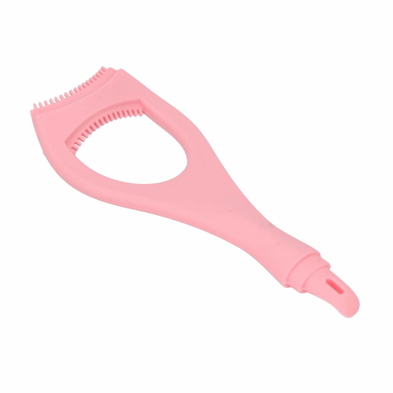 Plantilla de Delineador de Ojos con Alas, Plantilla de Delineador de Ojos de Silicona Lavable Cosmética Portátil para Fiesta (rosa)