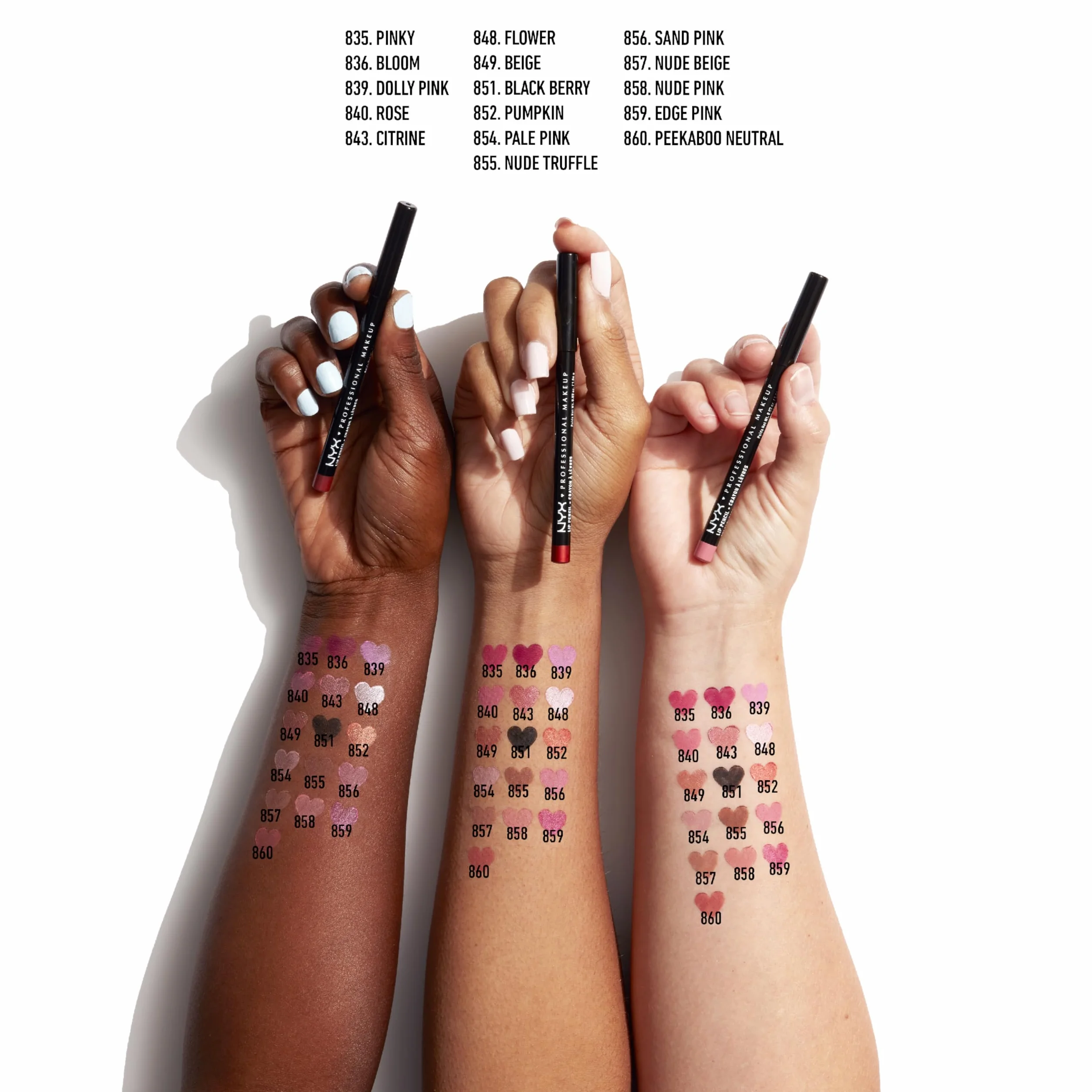 NYX Professional Makeup Slim Lip Pencil Espresso