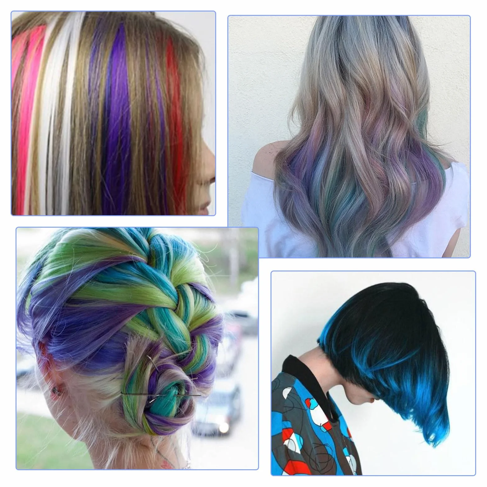 SKHAOVS 15 Piezas Gorro de Tinte Kit Mechas Peluquería Sombrero Coloración para Salón