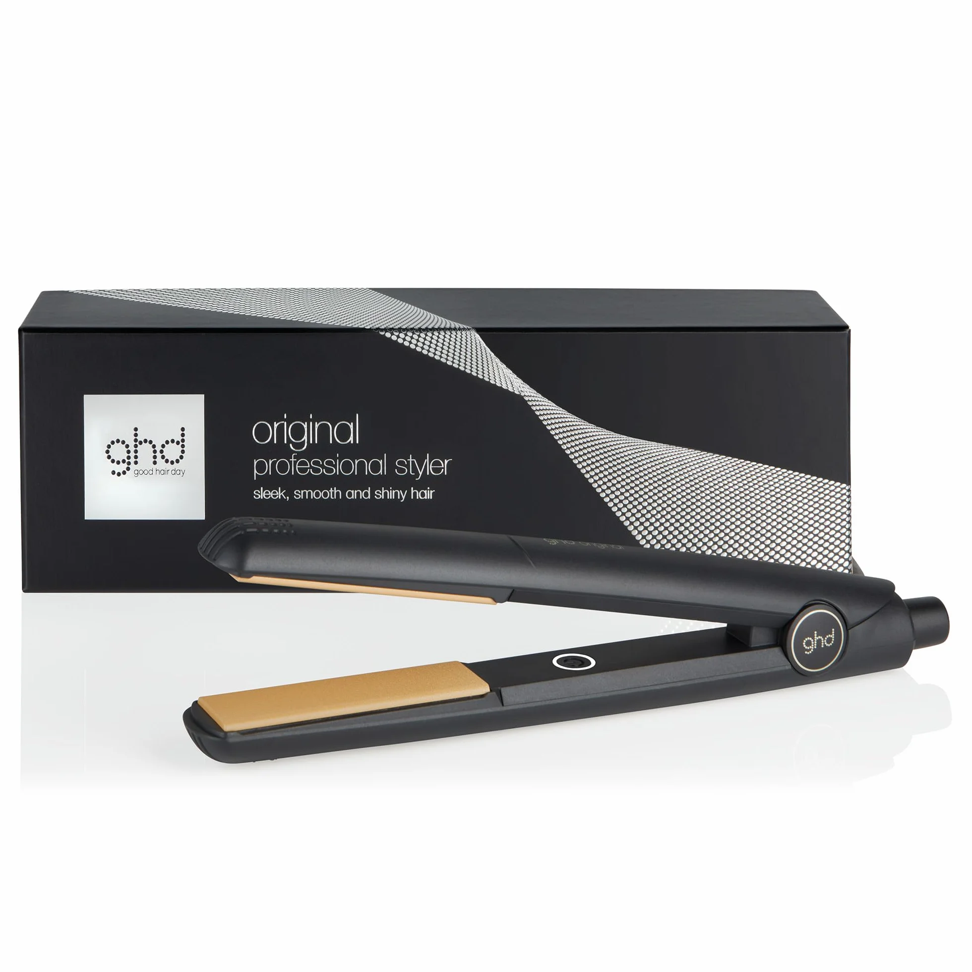 ghd Original Styler Plancha de Pelo Profesional Cabello Liso Brillo Mejorado Sin Daño Térmico Enchufe Europeo