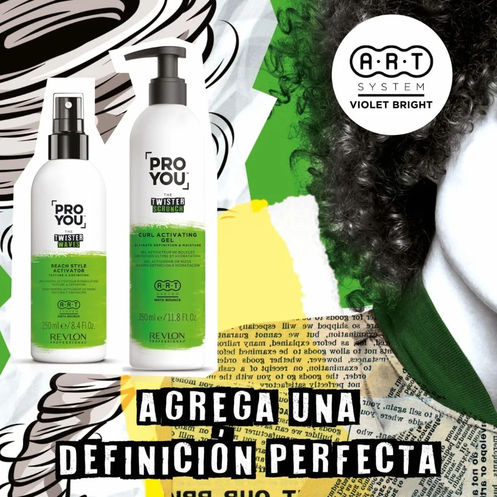 REVLON PROFESSIONAL ProYou The Twister Scrunch Gel Activador de Rizos 350 ml