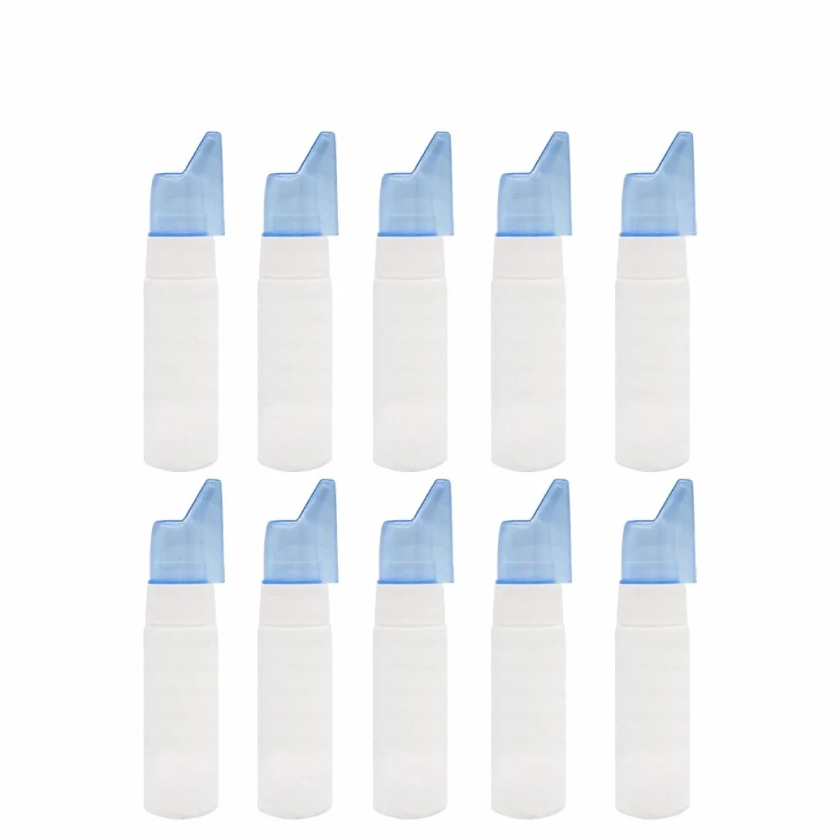 Botellas de Spray Nasal Recargables 70 Ml 10 Piezas Mini Pulverizador Portátil para Limpieza Nasal