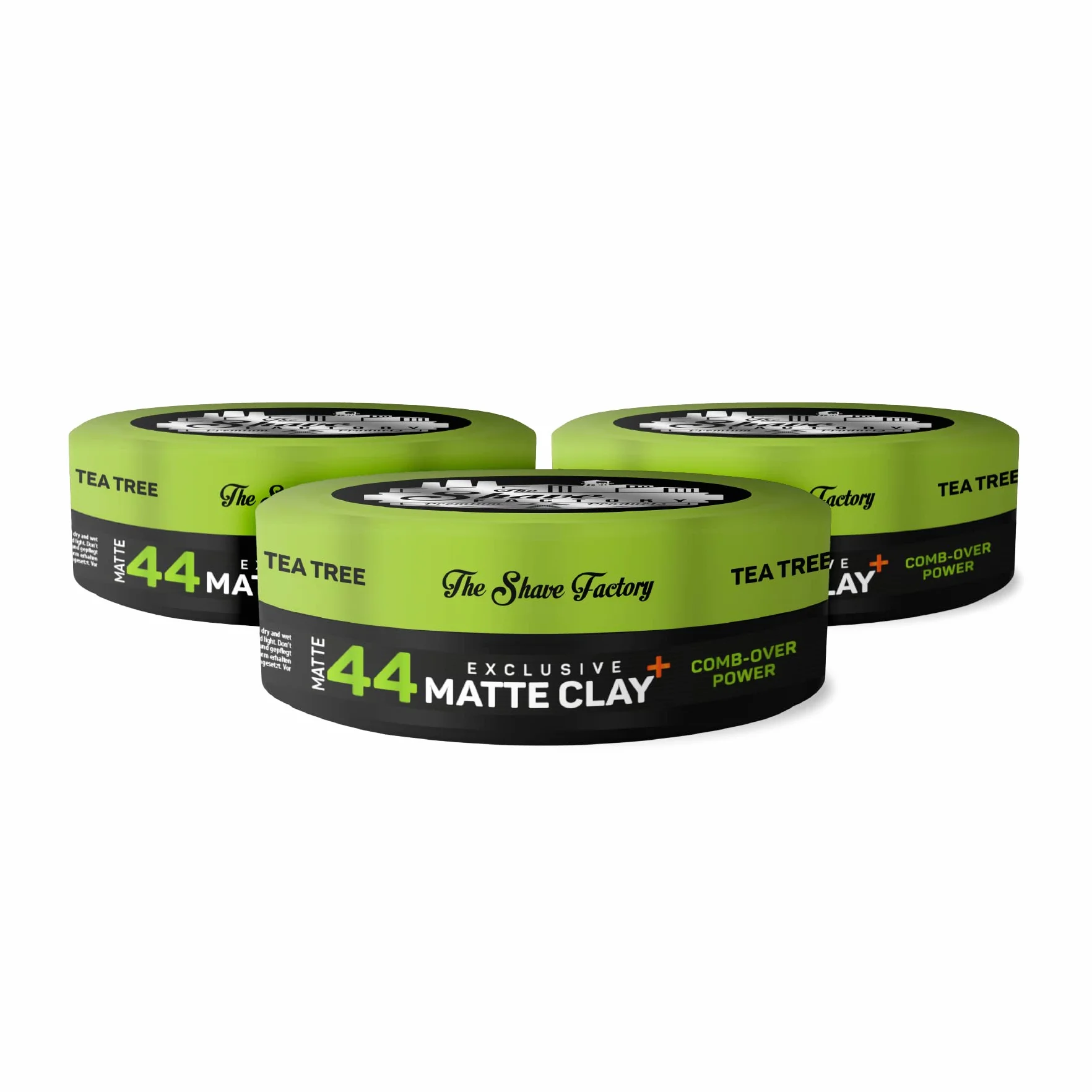 The Shave Factory Exclusiva arcilla mate 150 ml con árbol de té