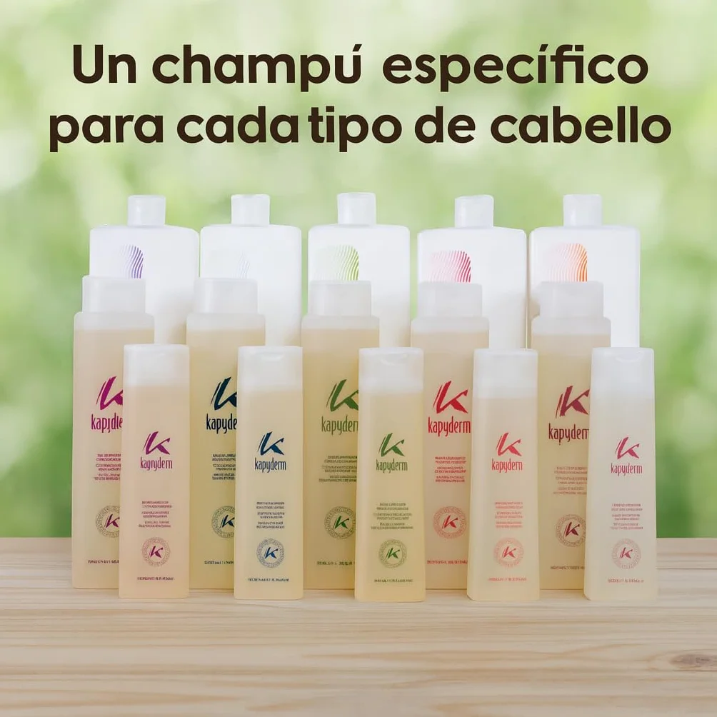 Champú Anticaspa 1000ml elimina descamación calma cuero cabelludo caspa seca grasa limpieza profunda fortalece cabello