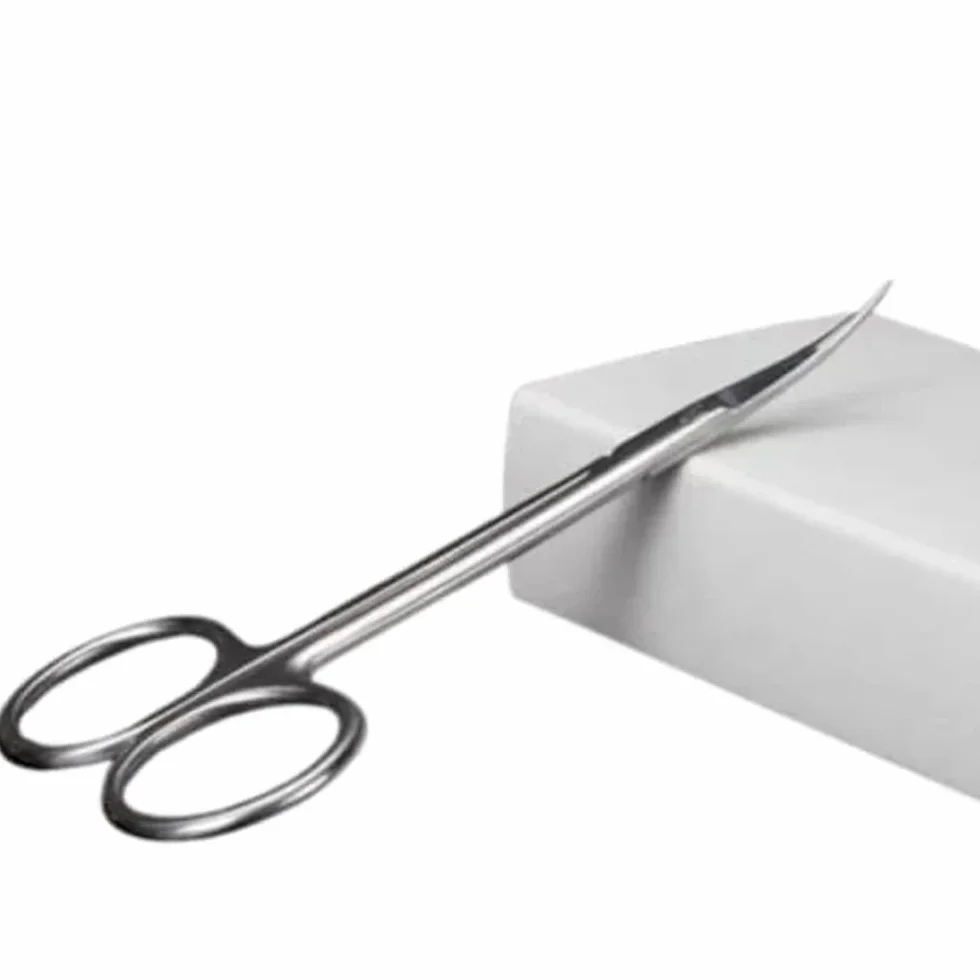 Tijeras para cutículas, cortacutículas, recortador de uñas, acero inoxidable, herramientas profesionales para manicura, cortador de cutículas, F33, 5 piezas