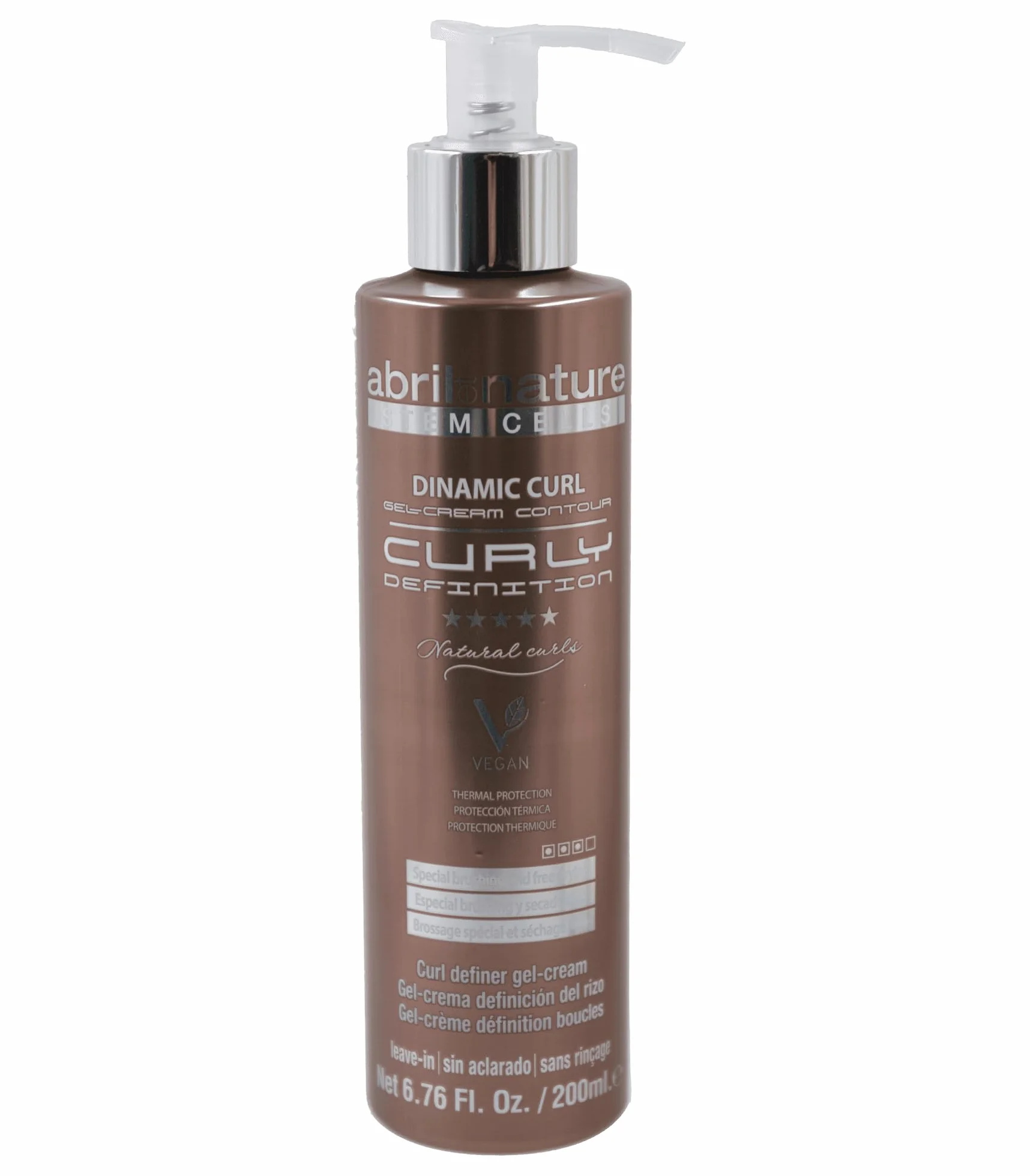 Crema de definición de rizos Dinamic Curl 200ml - Fija y mantiene rizos u ondas sin apelmazar - Controla el encrespado sin residuos