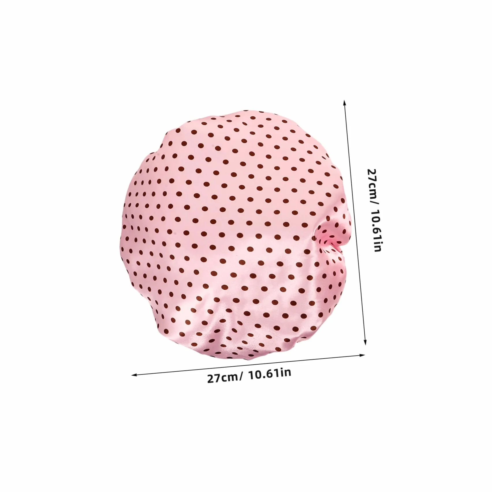 8 Pcs Pink Bonnet Ladies Hat Hats Silk Sleeping Cap Hair Sleeping Cap Bathing Caps Silk Bonnets Silk Sleep Cap Shower Caps Waterproof Shower Cap Miss Waterproof Cap Elasticity (Assorted Colorx2pc