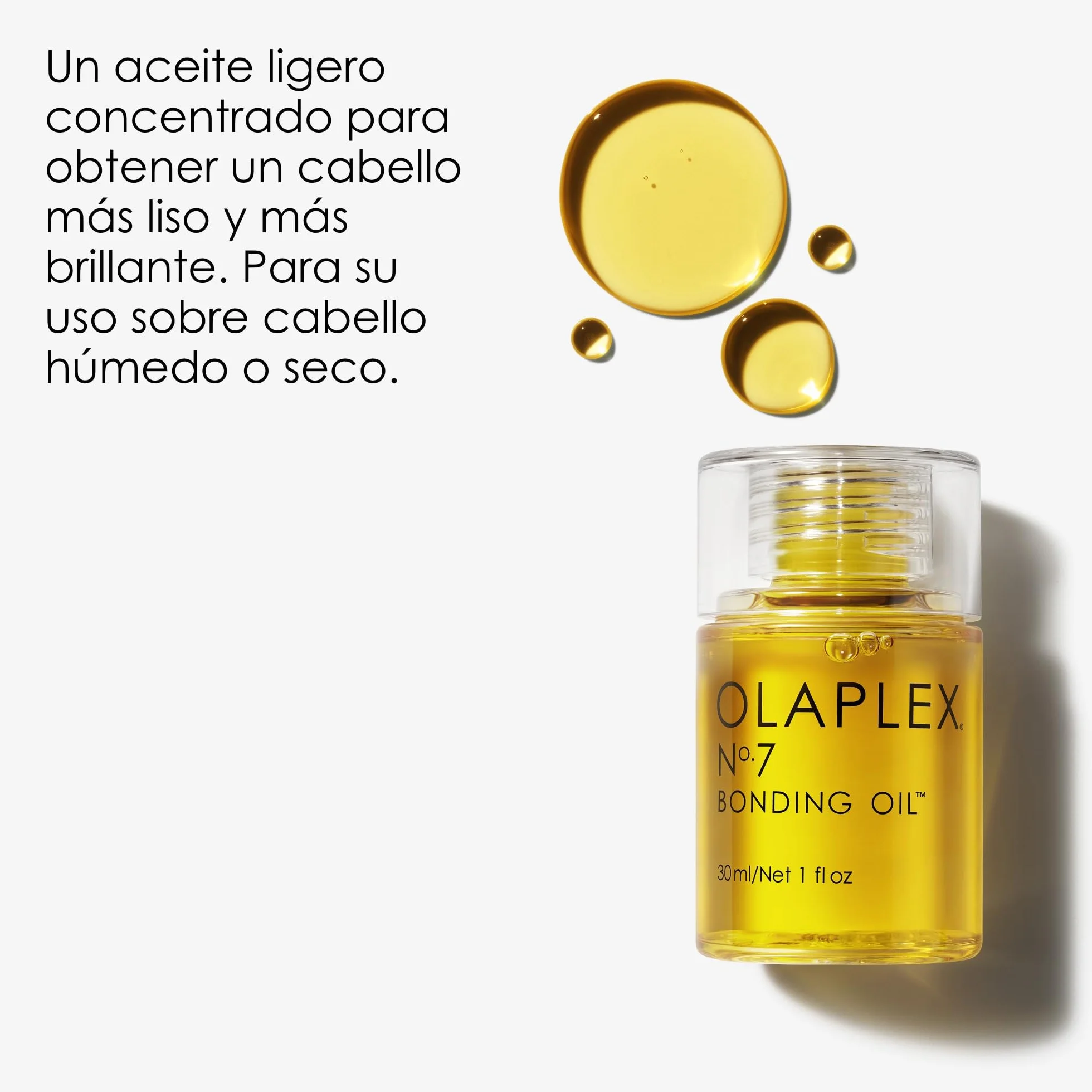 OLAPLEX No. 7 Aceite Reparador De Enlaces Capilares, 30 ml