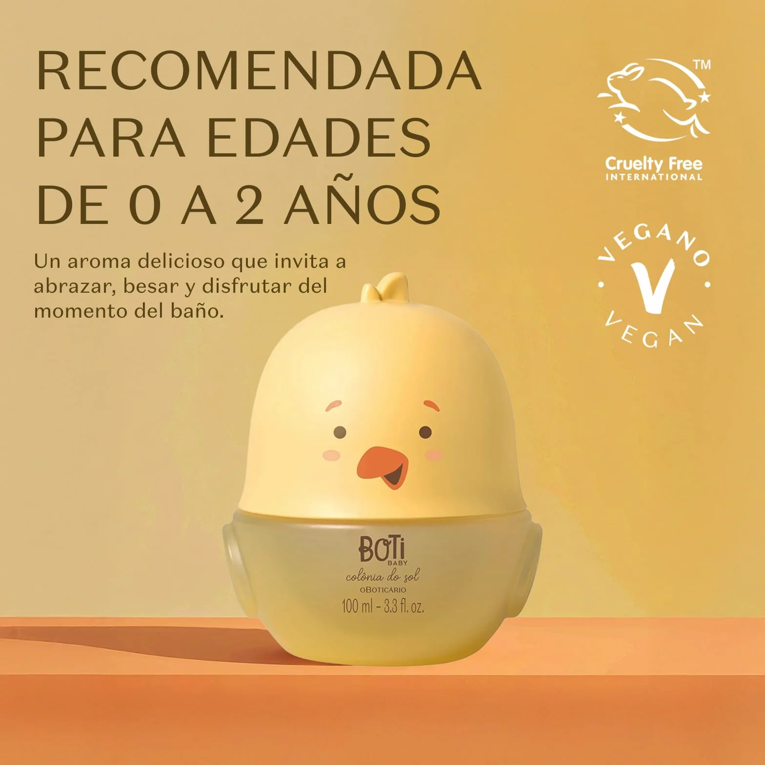 O Boticário Boti Baby Colónia Do Sol 100ml dla dzieci bebe łagodny bezalkoholowy lawenda mandarynka rozmaryn