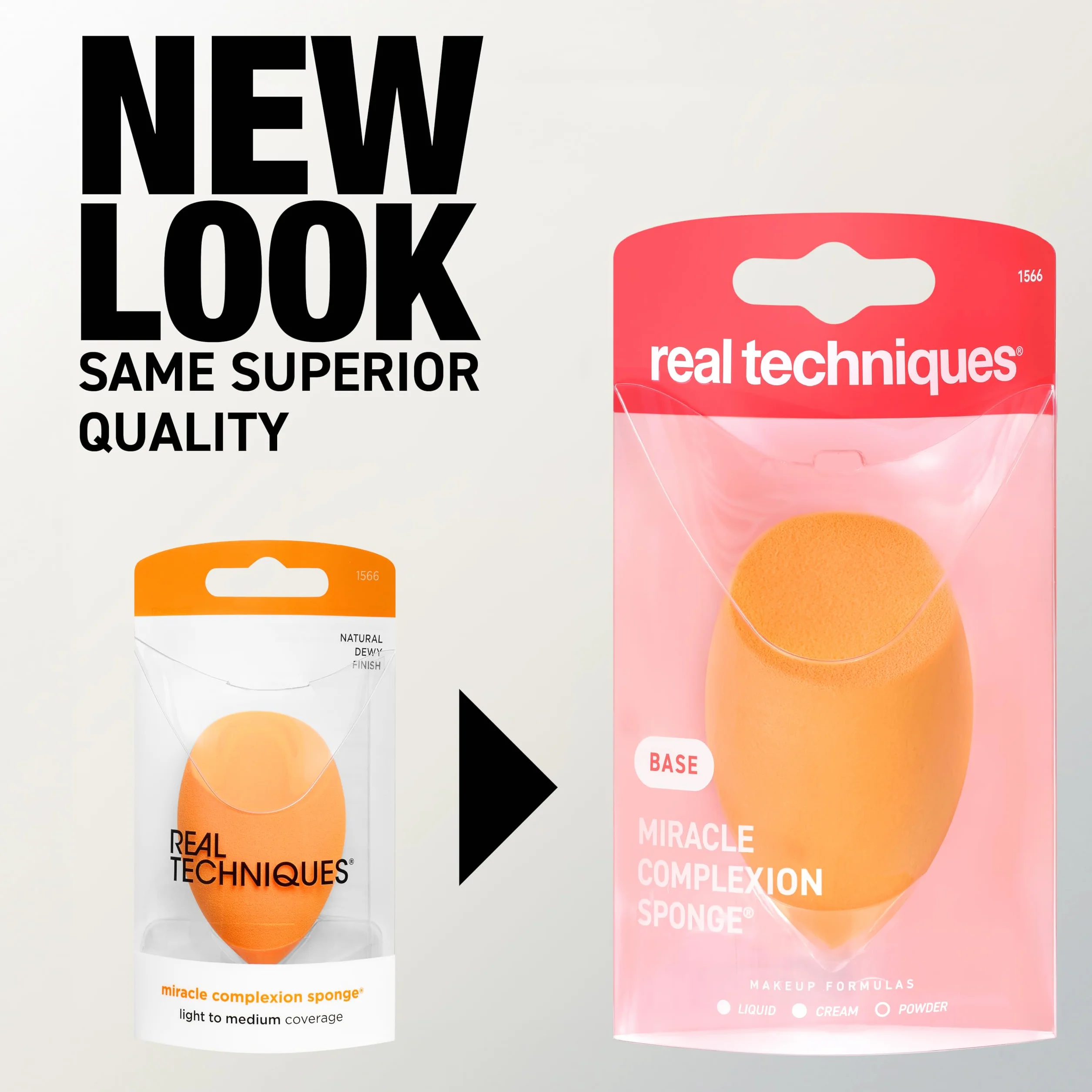 Real Techniques Esponja Miracle Complexion, esponja para maquillaje, 1 unidad