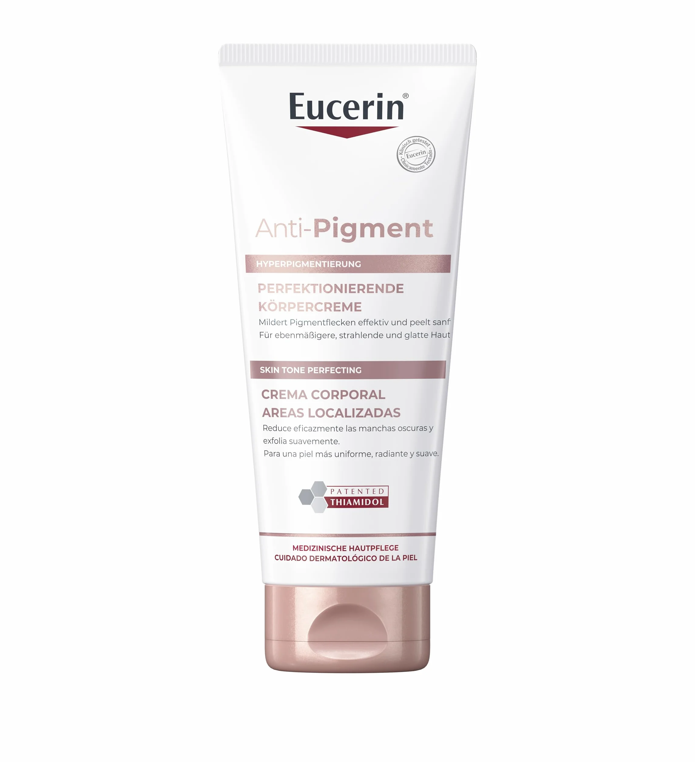 Eucerin Anti-Pigment Loción Corporal 200 ml Crema Exfoliante Regeneradora con Thiamidol Antimanchas Hiperpigmentación