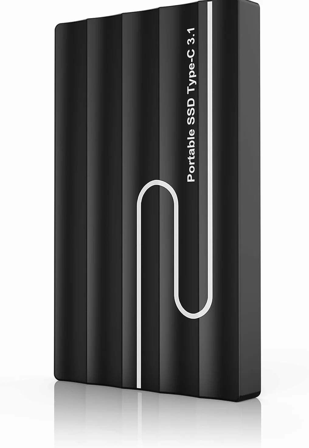 LUDEN'S 2TB Disco Duro Externo Ultra Slim 2.5" Portátil Negro