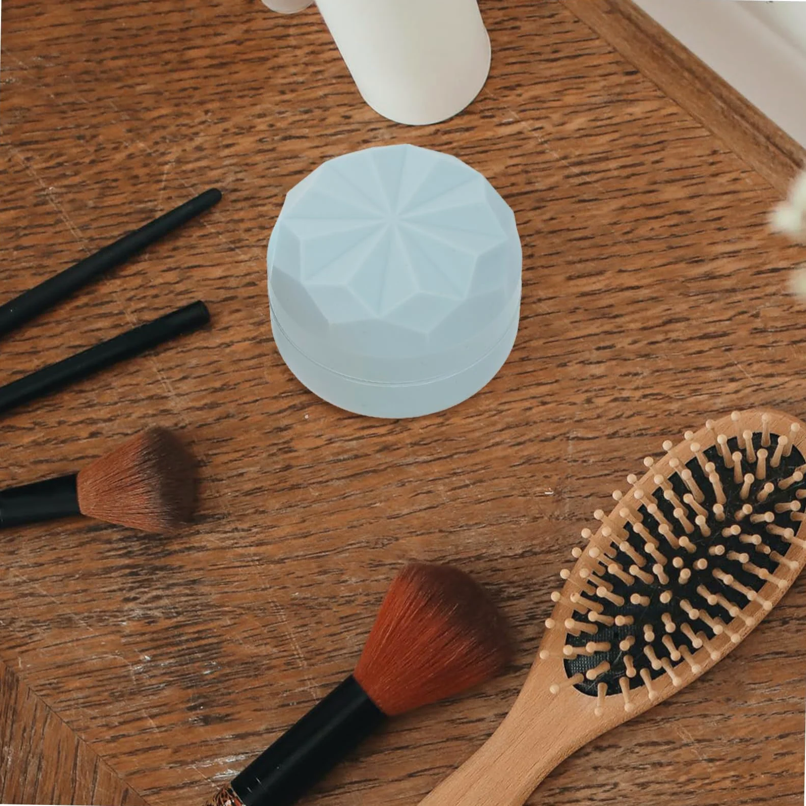 Healeved 20piezas Frascos De Silicona Rellenables De Contenedores De Crema Para Viaje Diseño y Compacto Para Cosméticos y Lociones