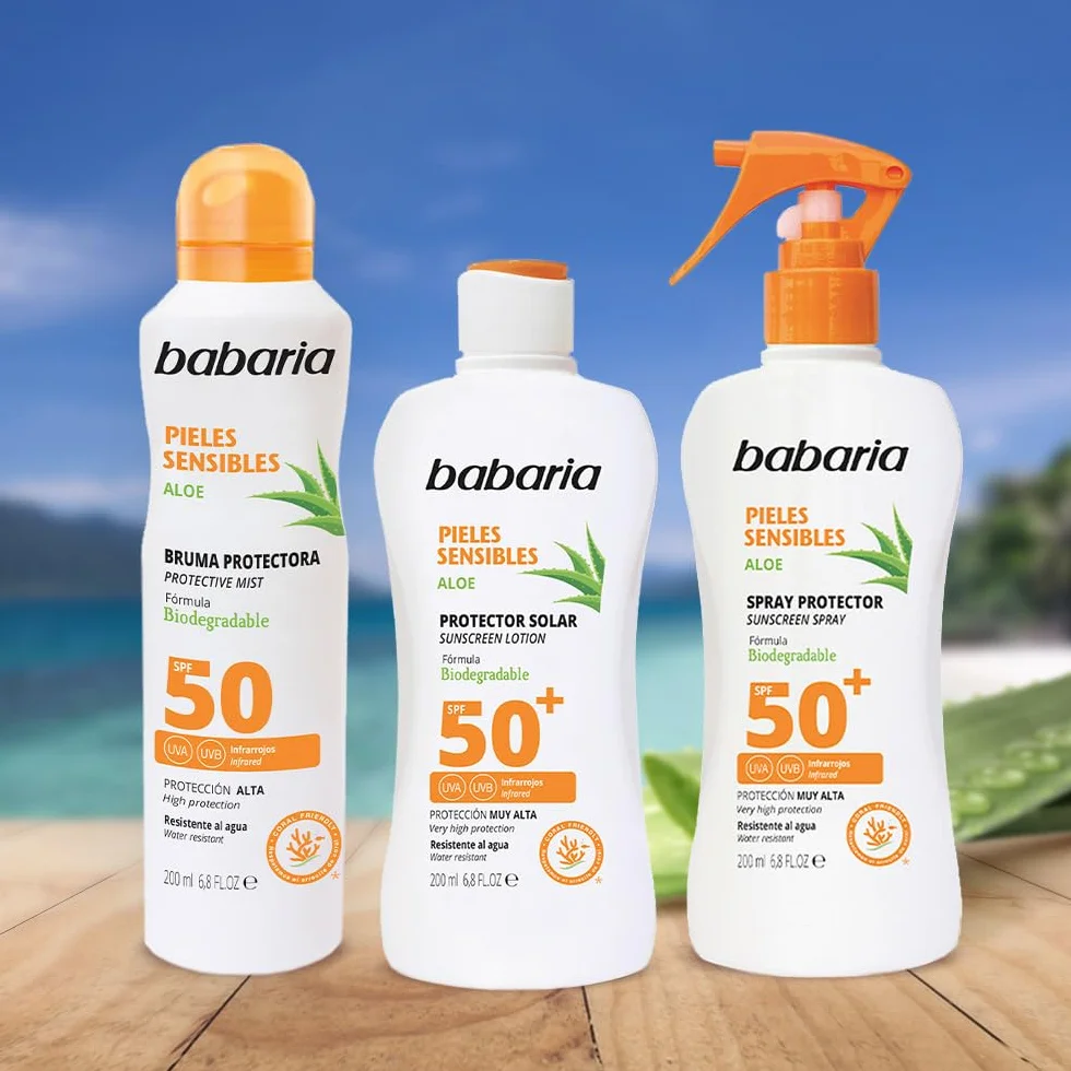 Babaria Bruma Protector Solar Sensibles SPF50 200 ml